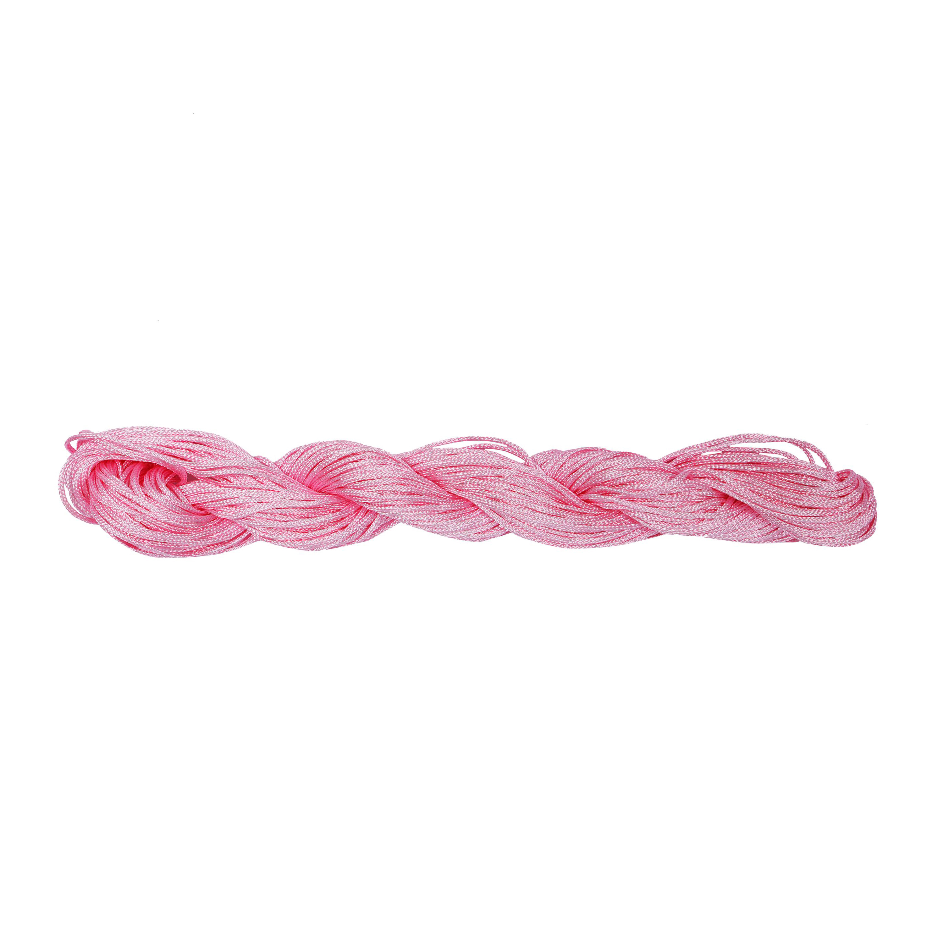 Nylonschnur 25 m rosa