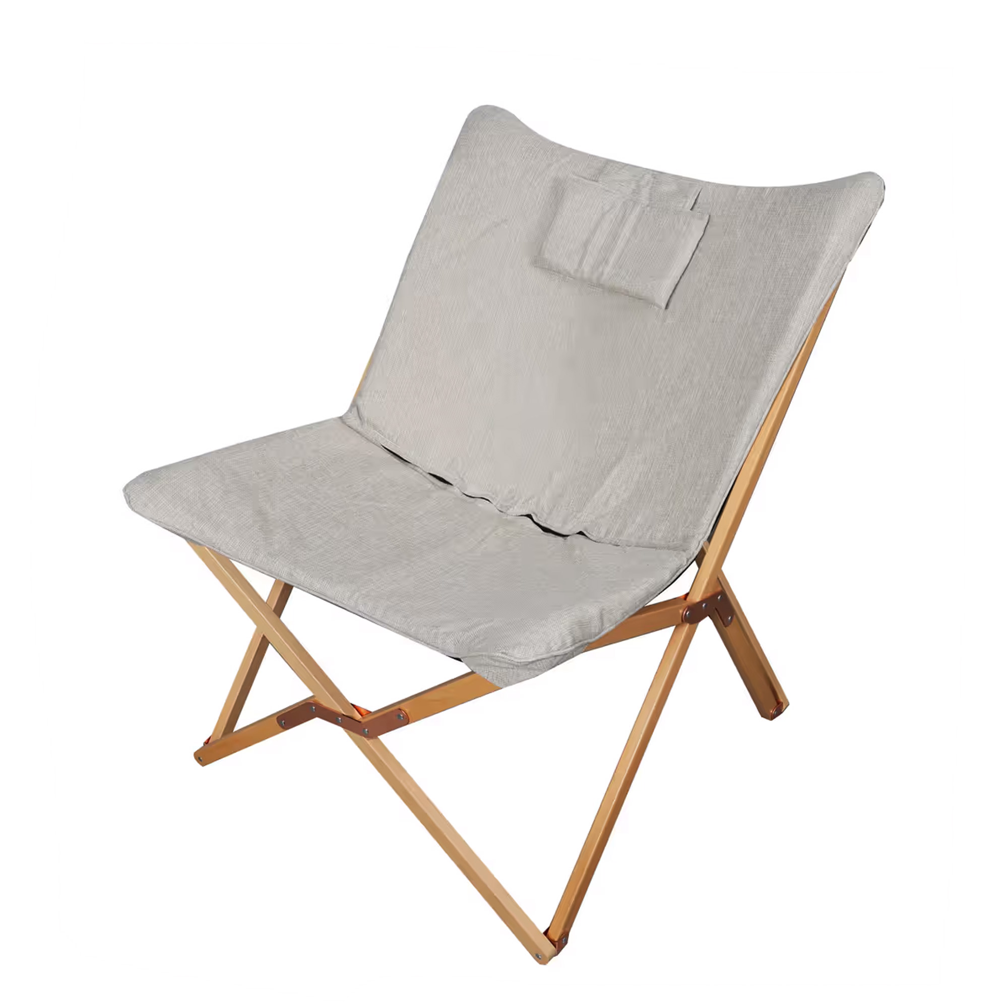 Butterfly Sessel Holz beige