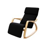 Rocking chair ELLAN black