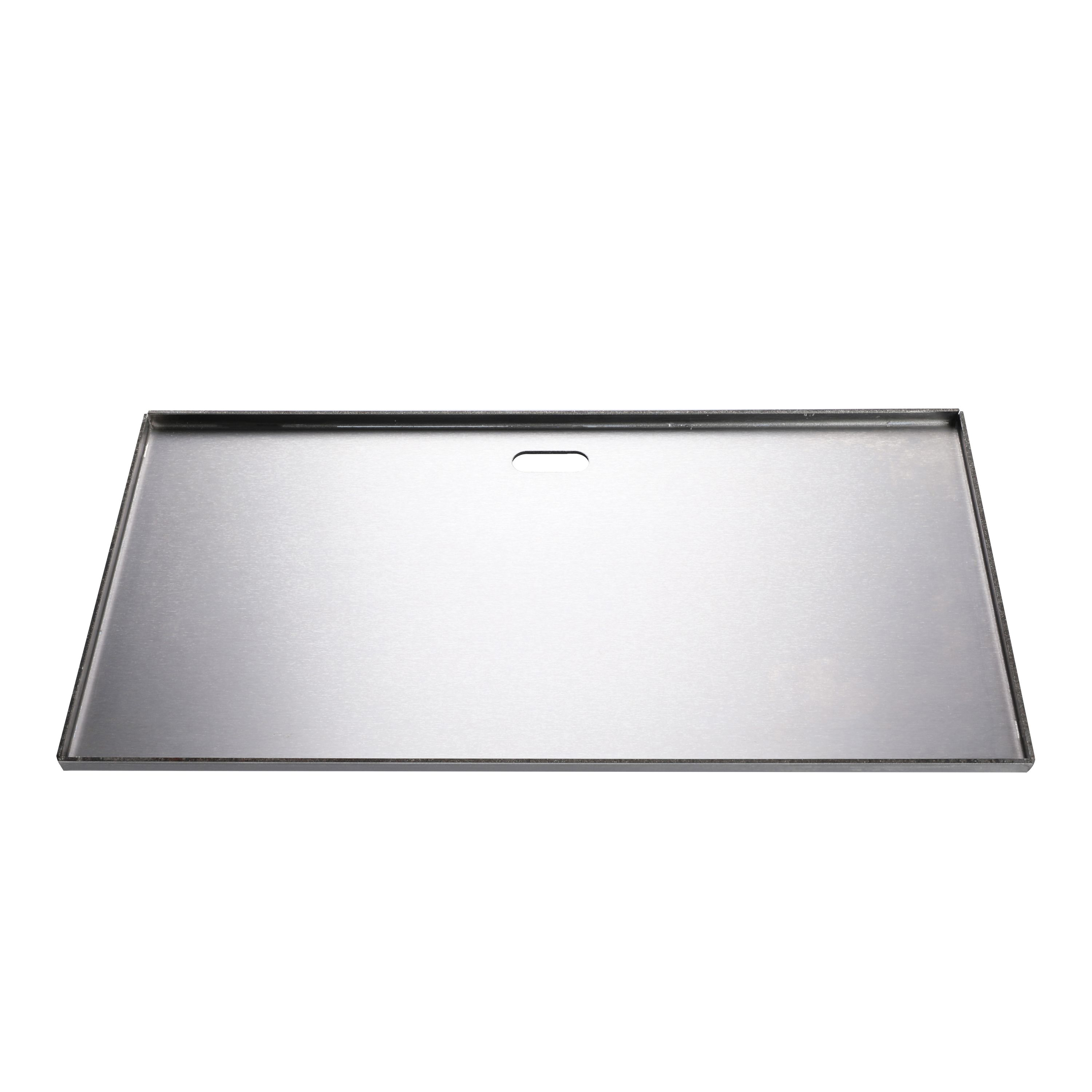 Grillplatte Edelstahl für Gasgrill 44 x 22.5 cm