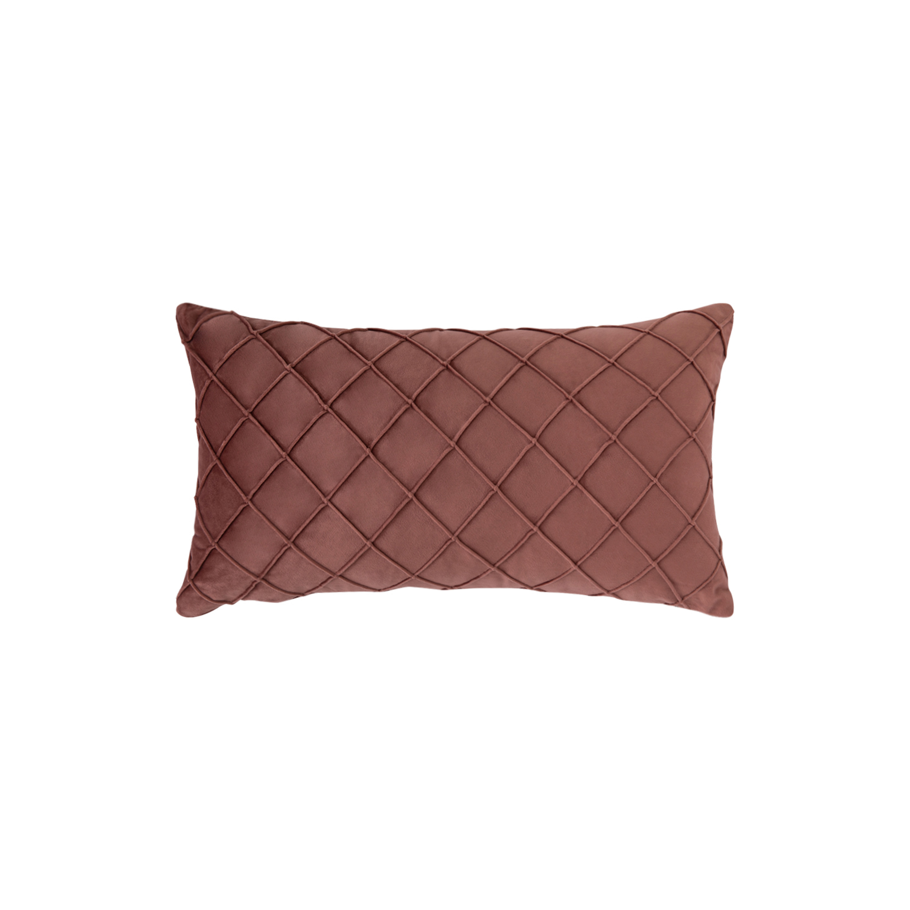 Kissen CARO altrosa 50 x 30 cm