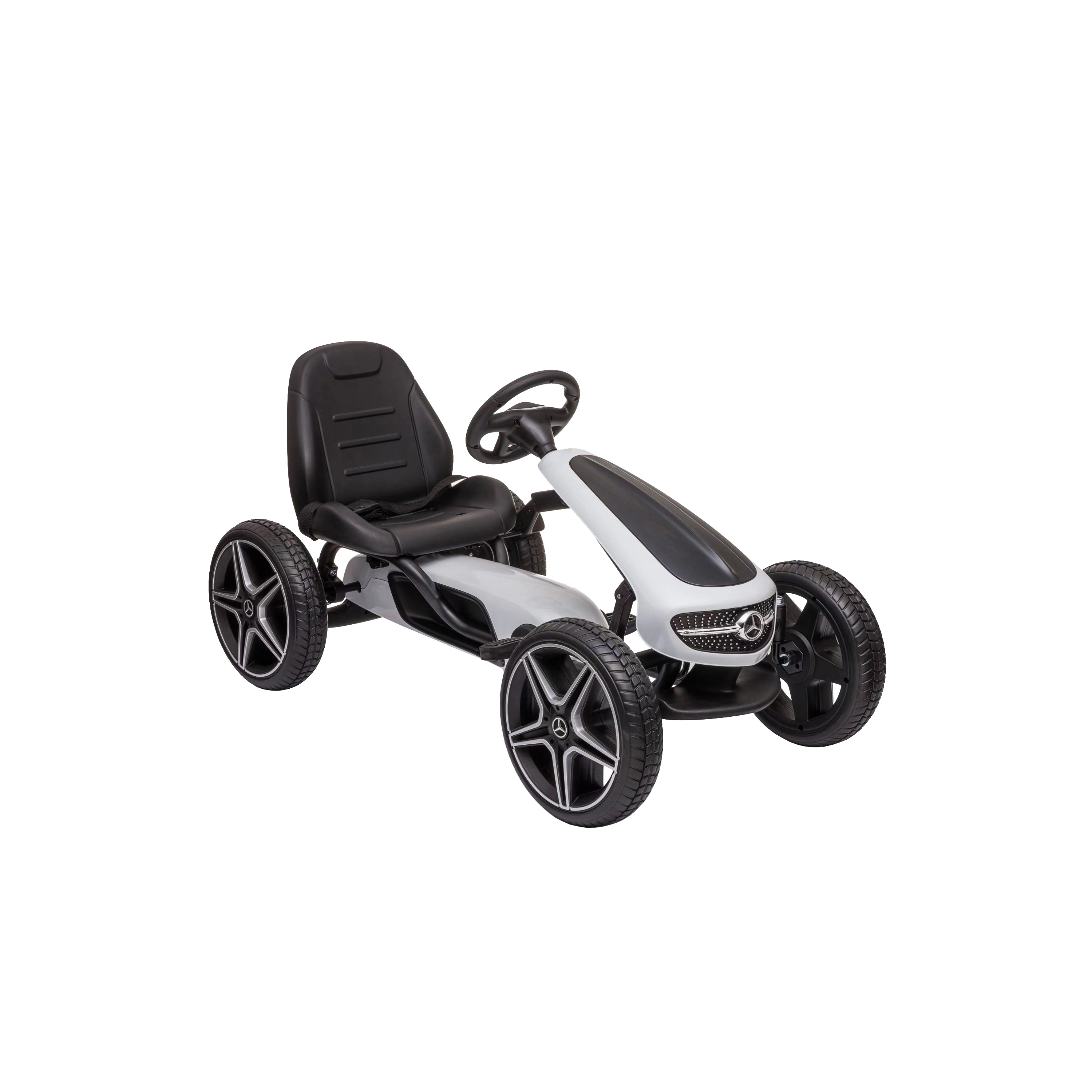 Go Kart Kinder Mercedes weiss
