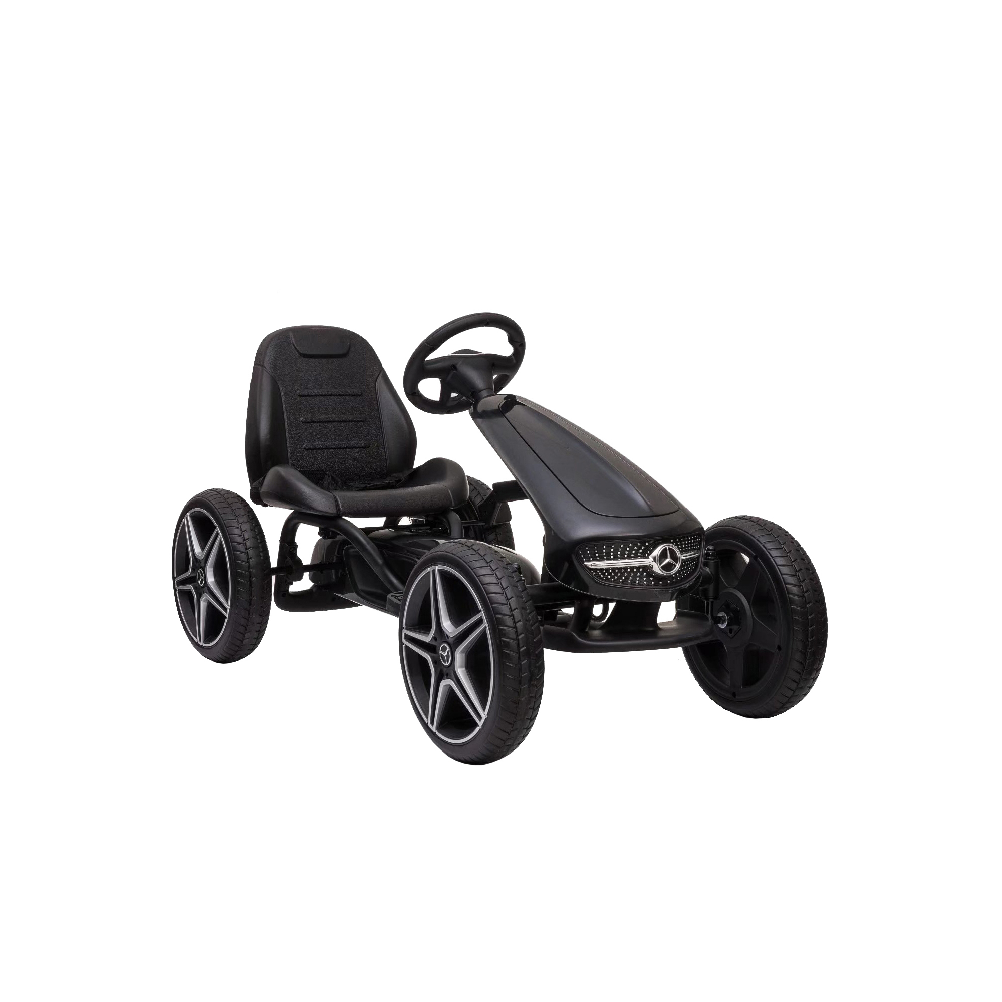 Go Kart Kinder Mercedes schwarz