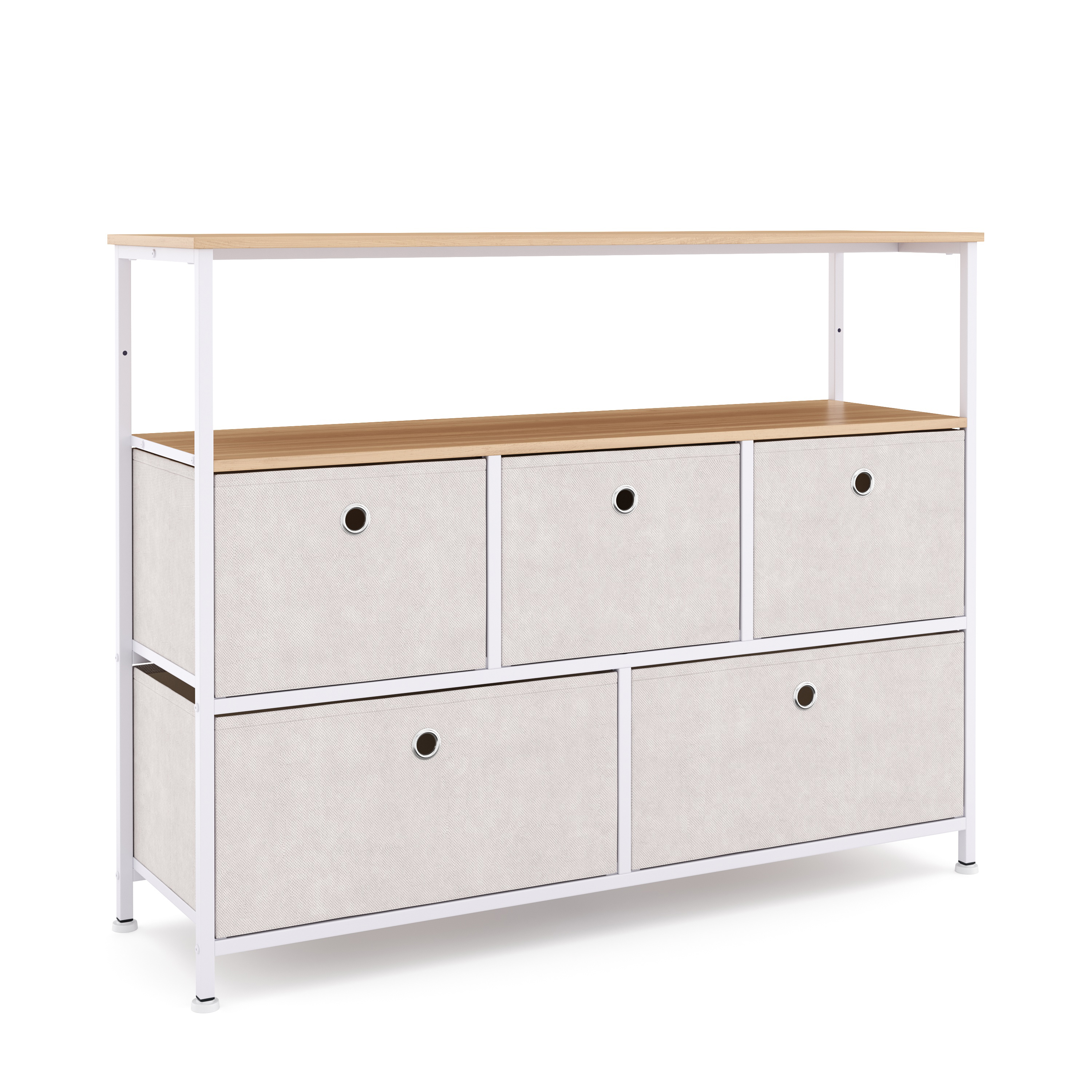 Sideboard MIKA 100 x 78 cm beige