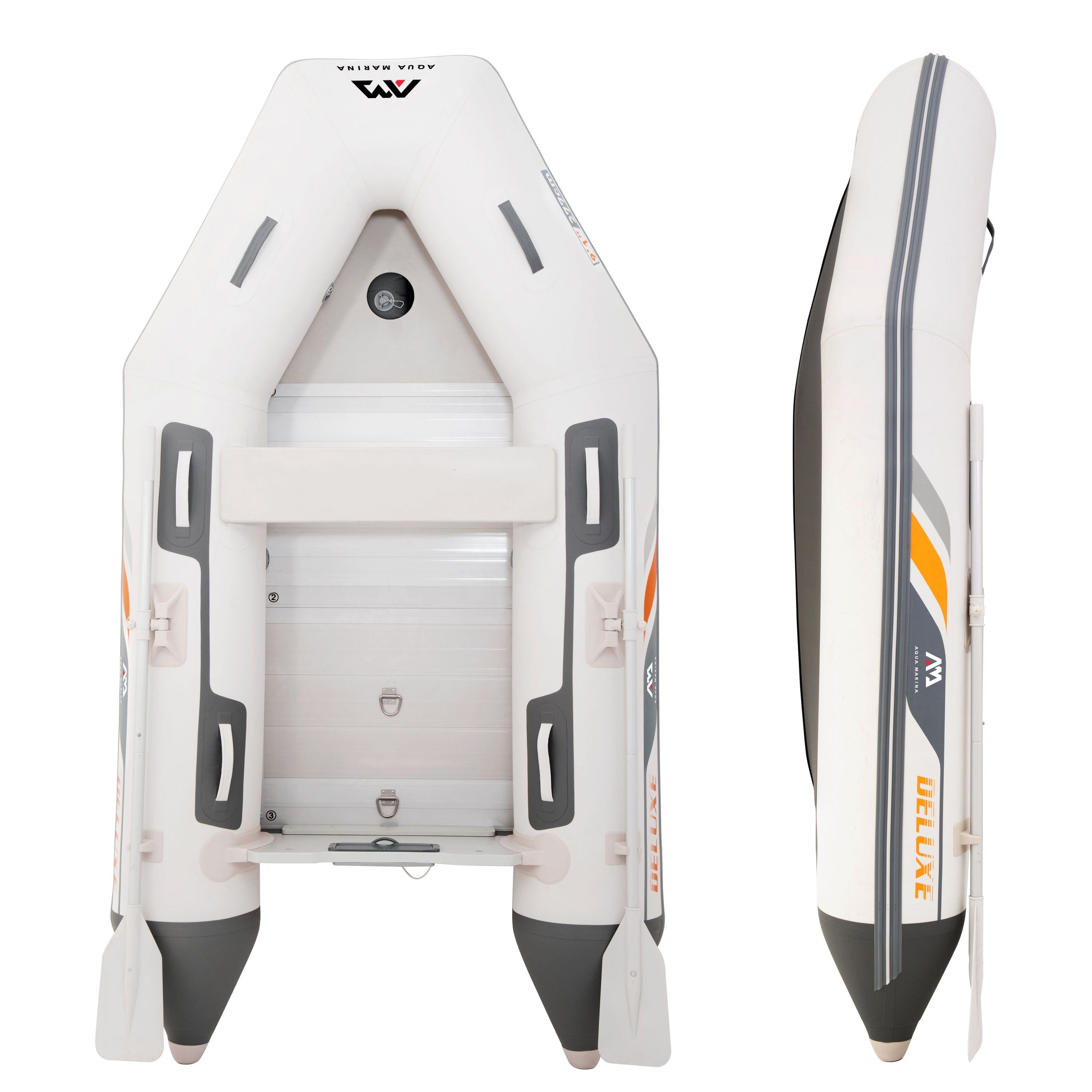 Aqua Marina Schlauchboot A-DELUXE mit Holzdeck 330 cm