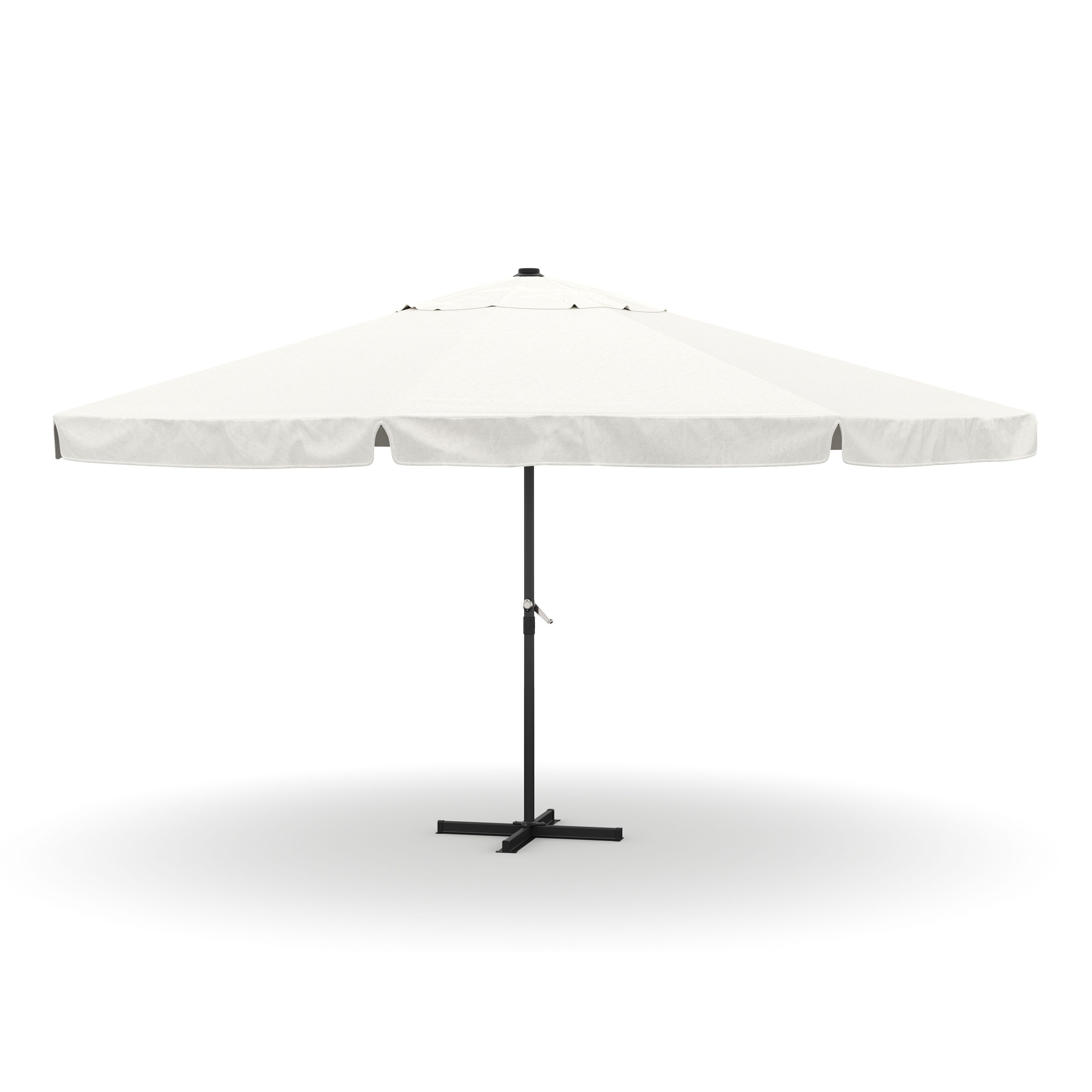 Sonnenschirm ZON 500 cm weiss