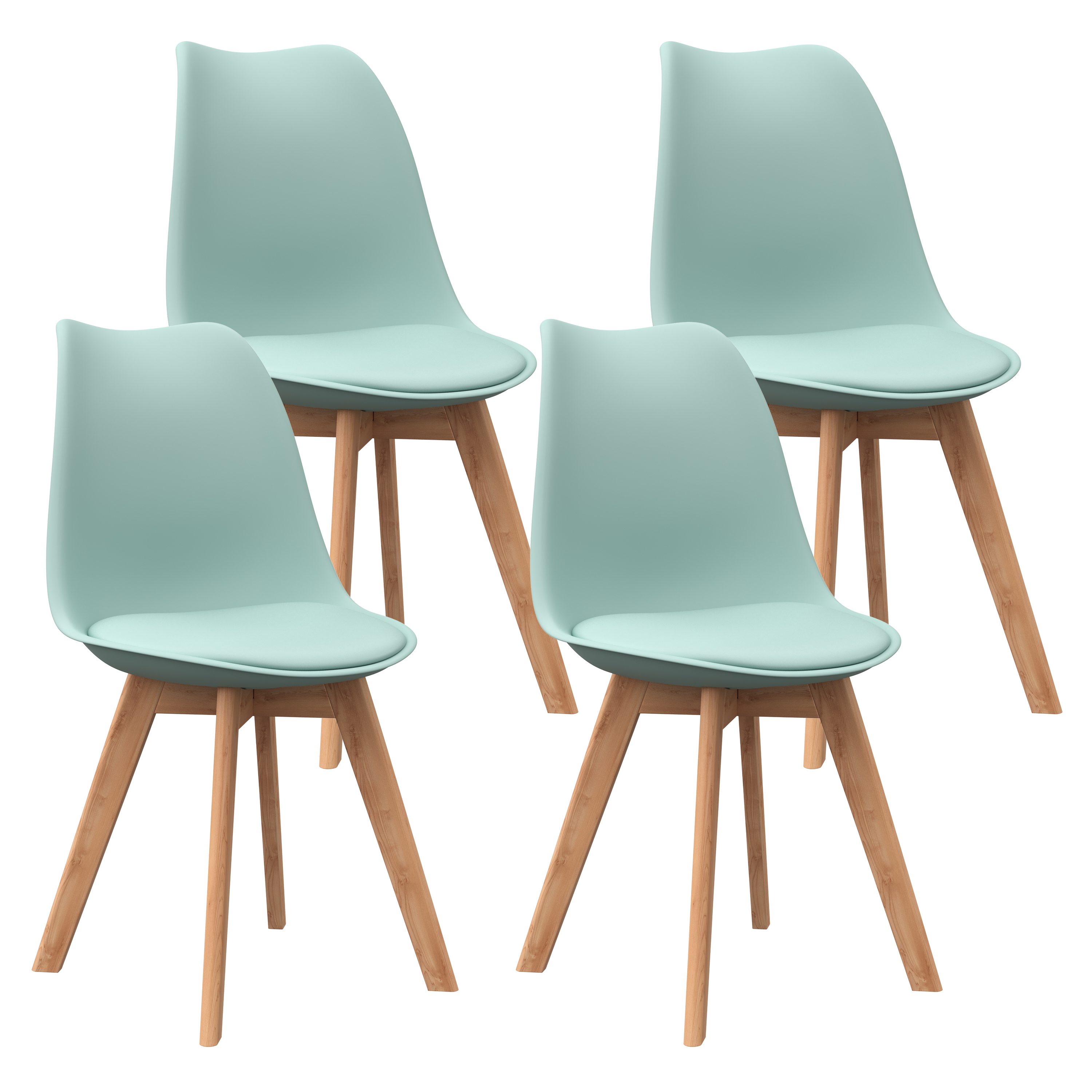 Esszimmerstuhl AMELIA 4er Set mint