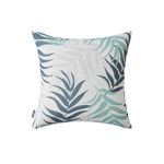 Outdoorkissen LEAF mint/grau 45 x 45 cm