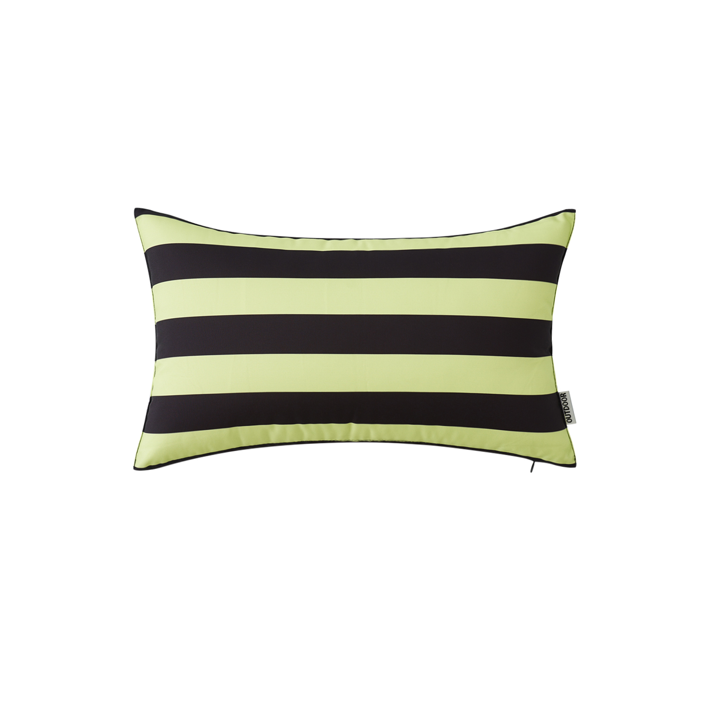 Outdoorkissen SILAS grün/schwarz 50 x 30 cm