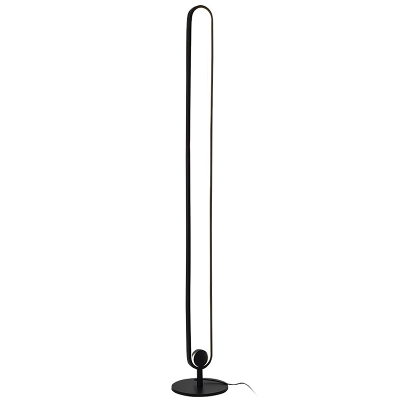 LED RGB Stehlampe LEANO schwarz