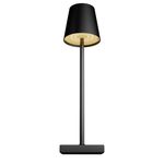 LED Tischlampe MEIRA schwarz Sicht von unten
