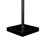 LED Tischlampe MEIRA schwarz Nahaufnahme Sockel