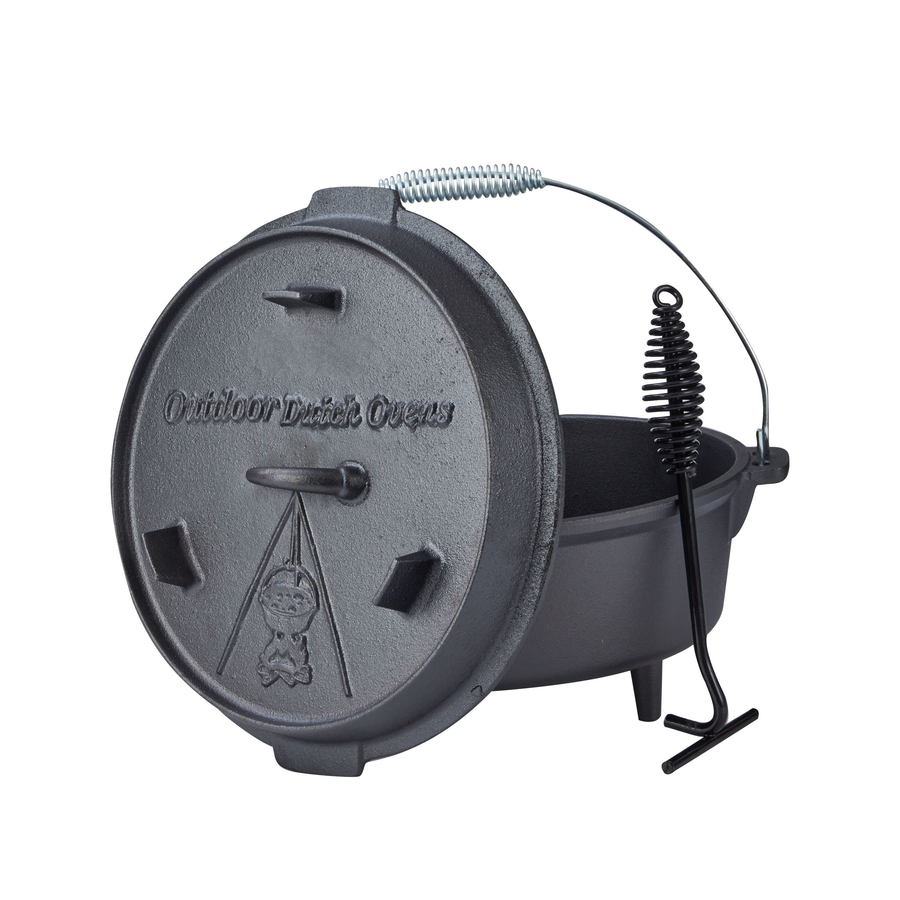 Dutch Oven Set 7L mit Standfüssen