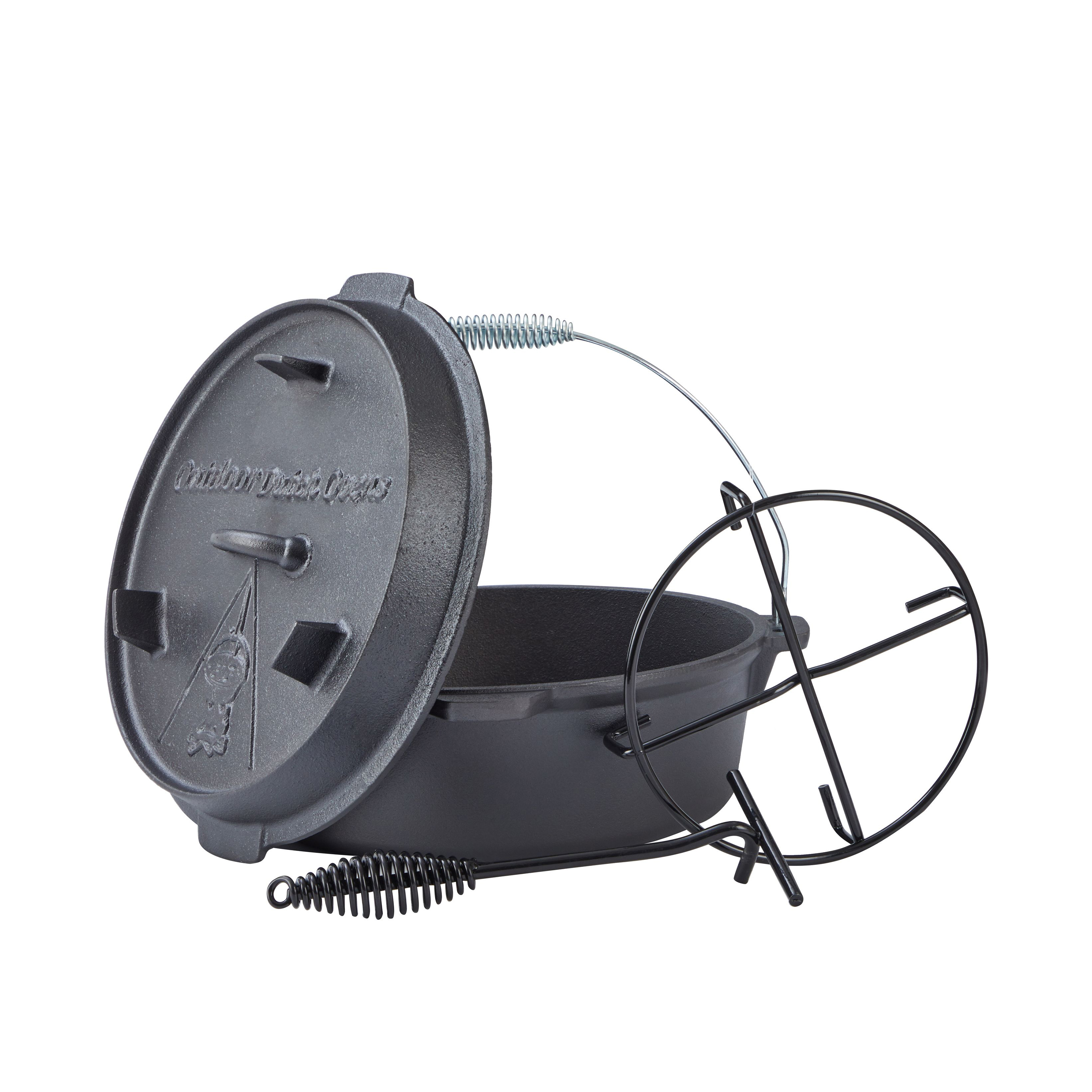 Dutch Oven Set 7L mit Untersetzer