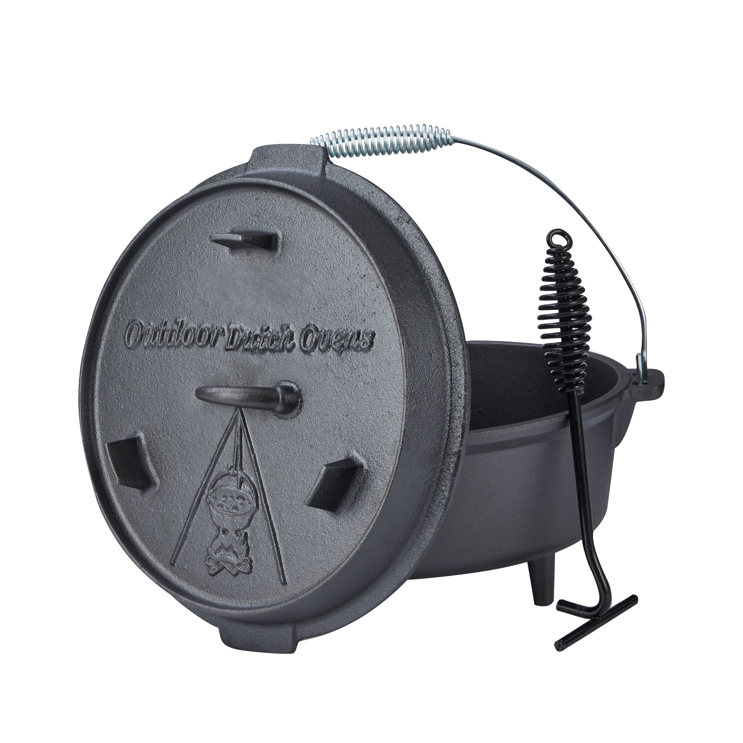 Dutch Oven Set 9L mit Standfüssen