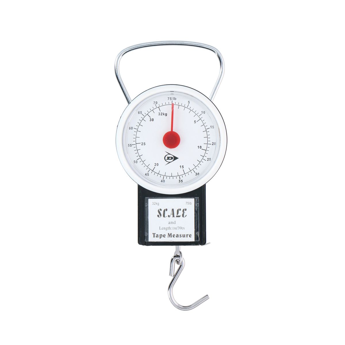 Gepäckwaage bis 32kg mit Messband Anzeigebild