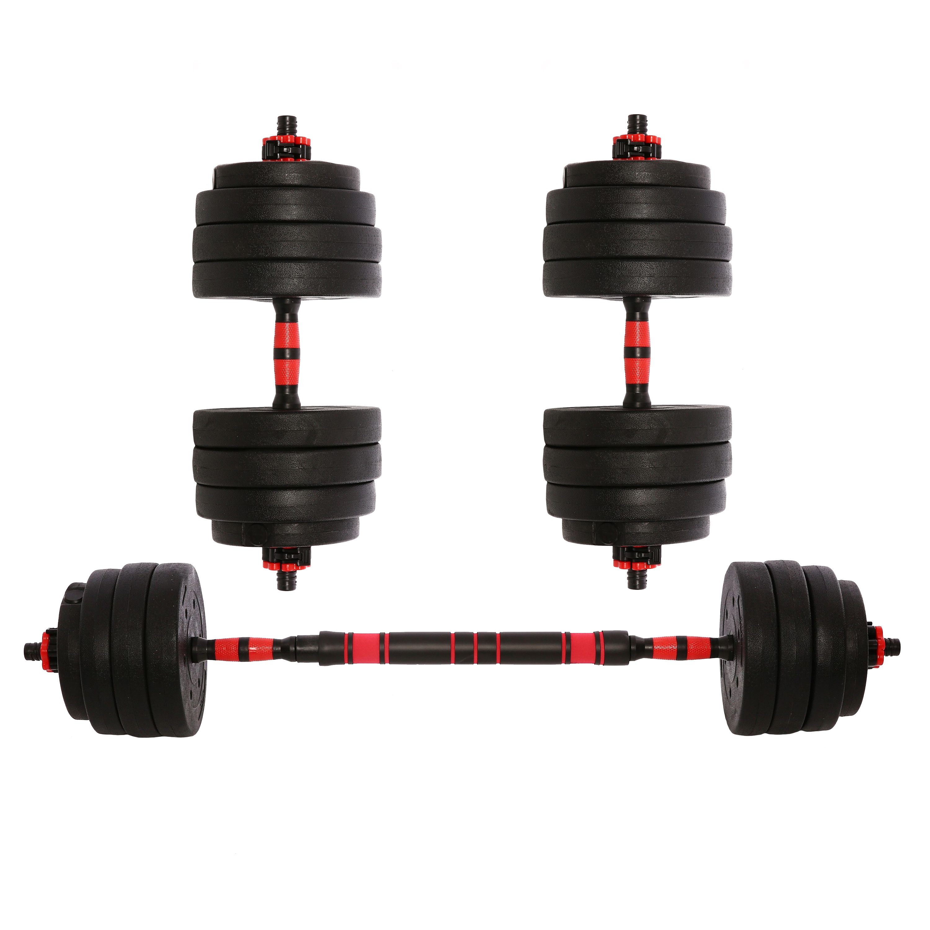 Hantelset Kurz- und Langhantel 40 kg
