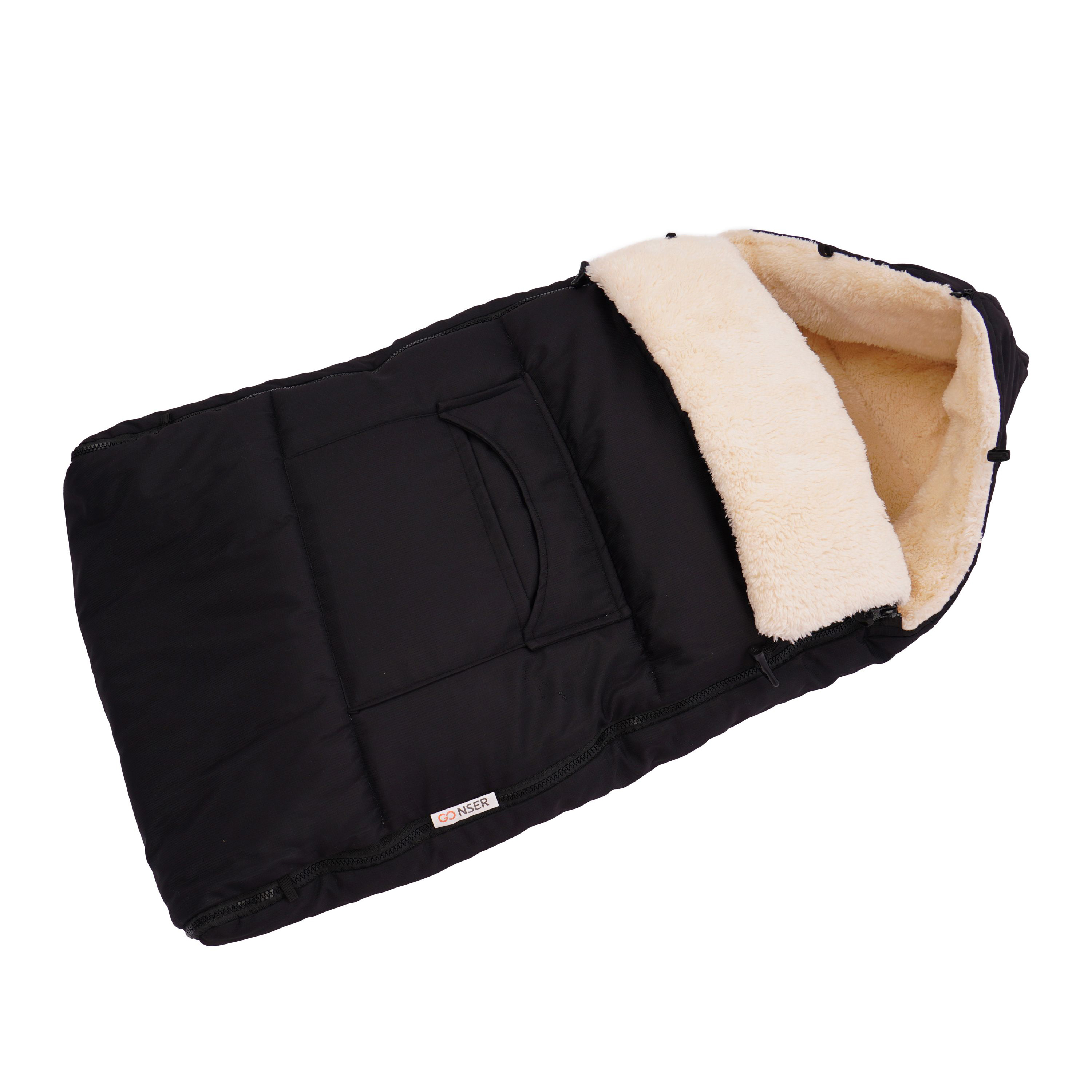 Baby Fusssack schwarz