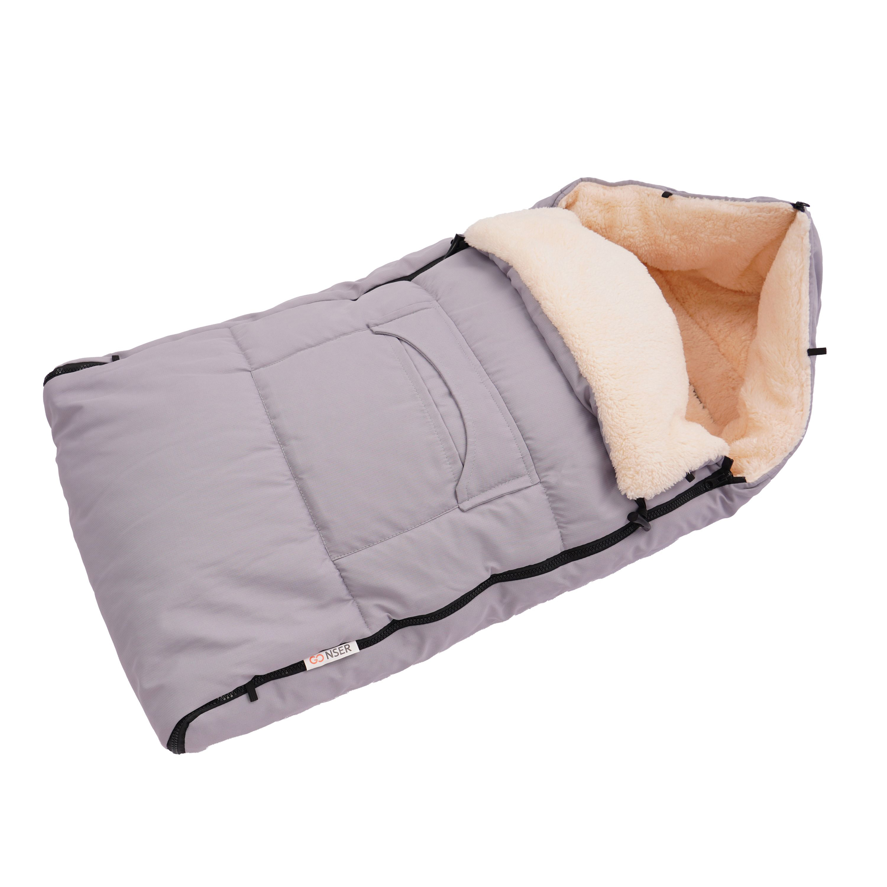 Baby Fusssack grau