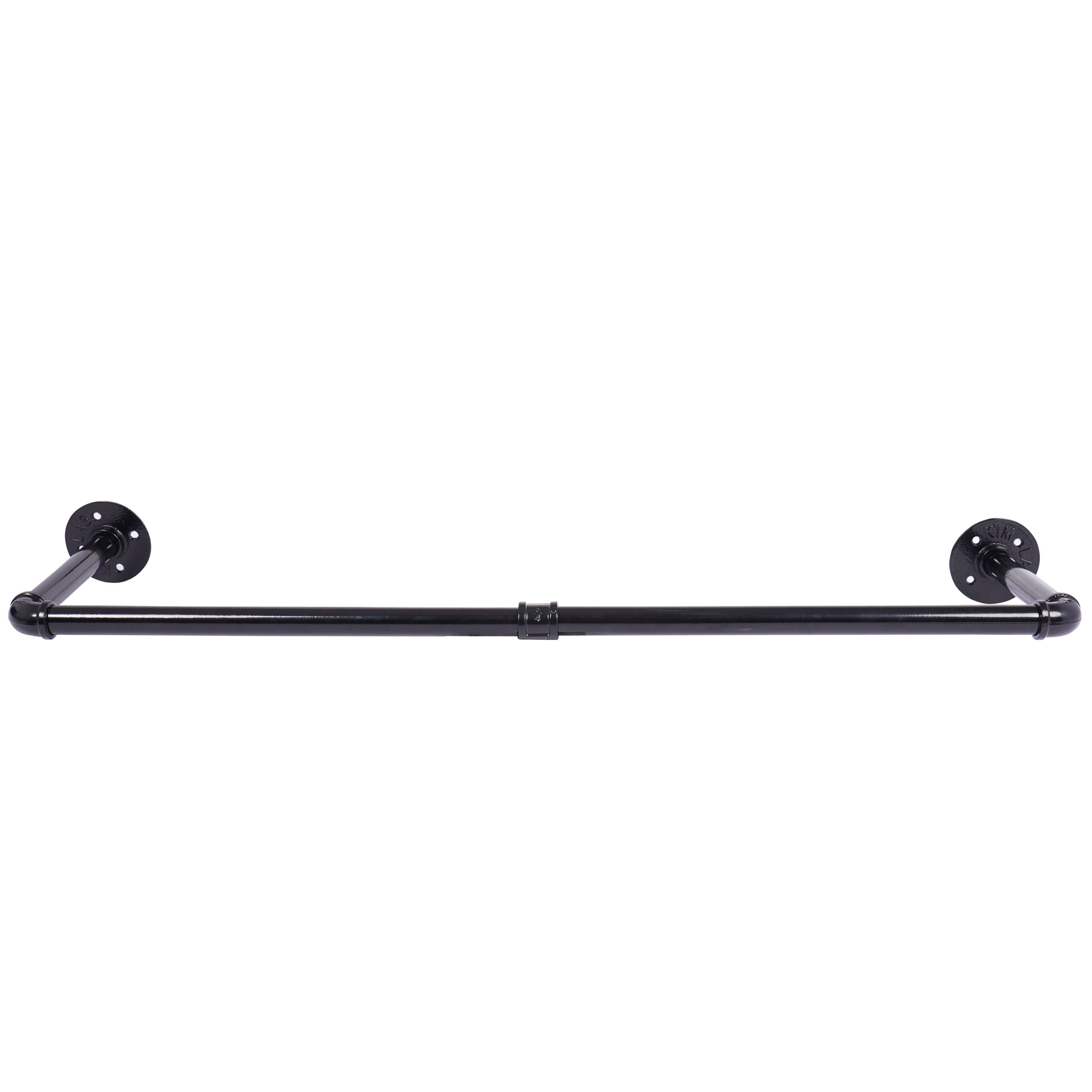 Kleiderstange Eisen 93 cm schwarz