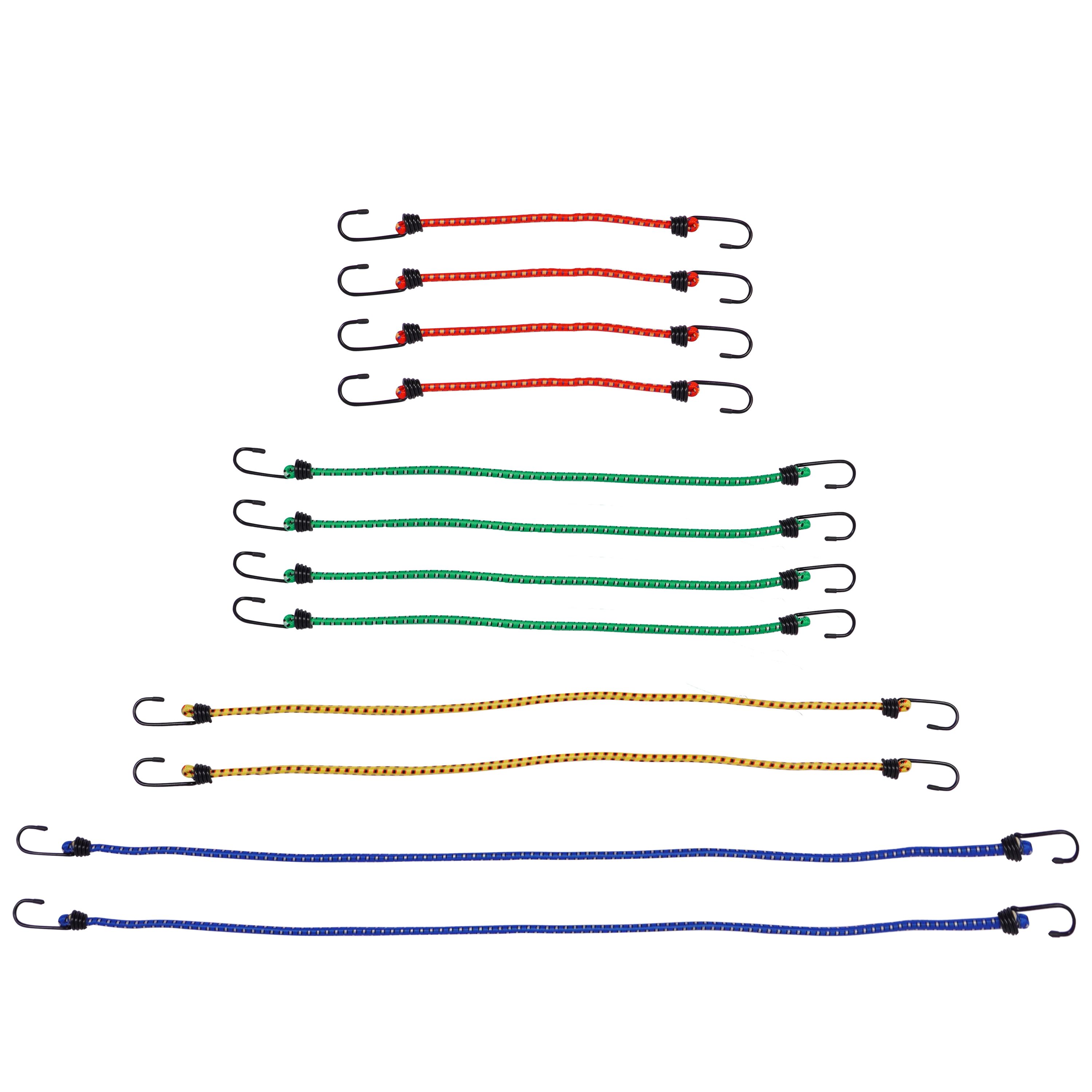 Spanngummi 12er Set 30 - 95 cm