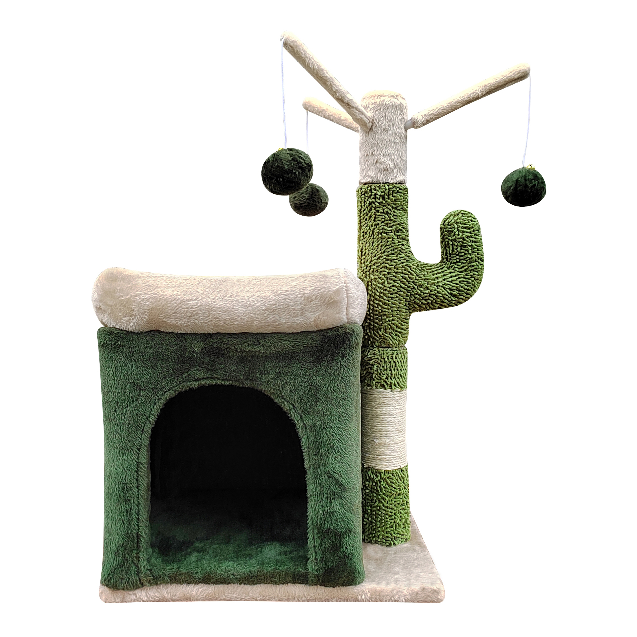 Katzenbaum CACTUS 70 cm grün