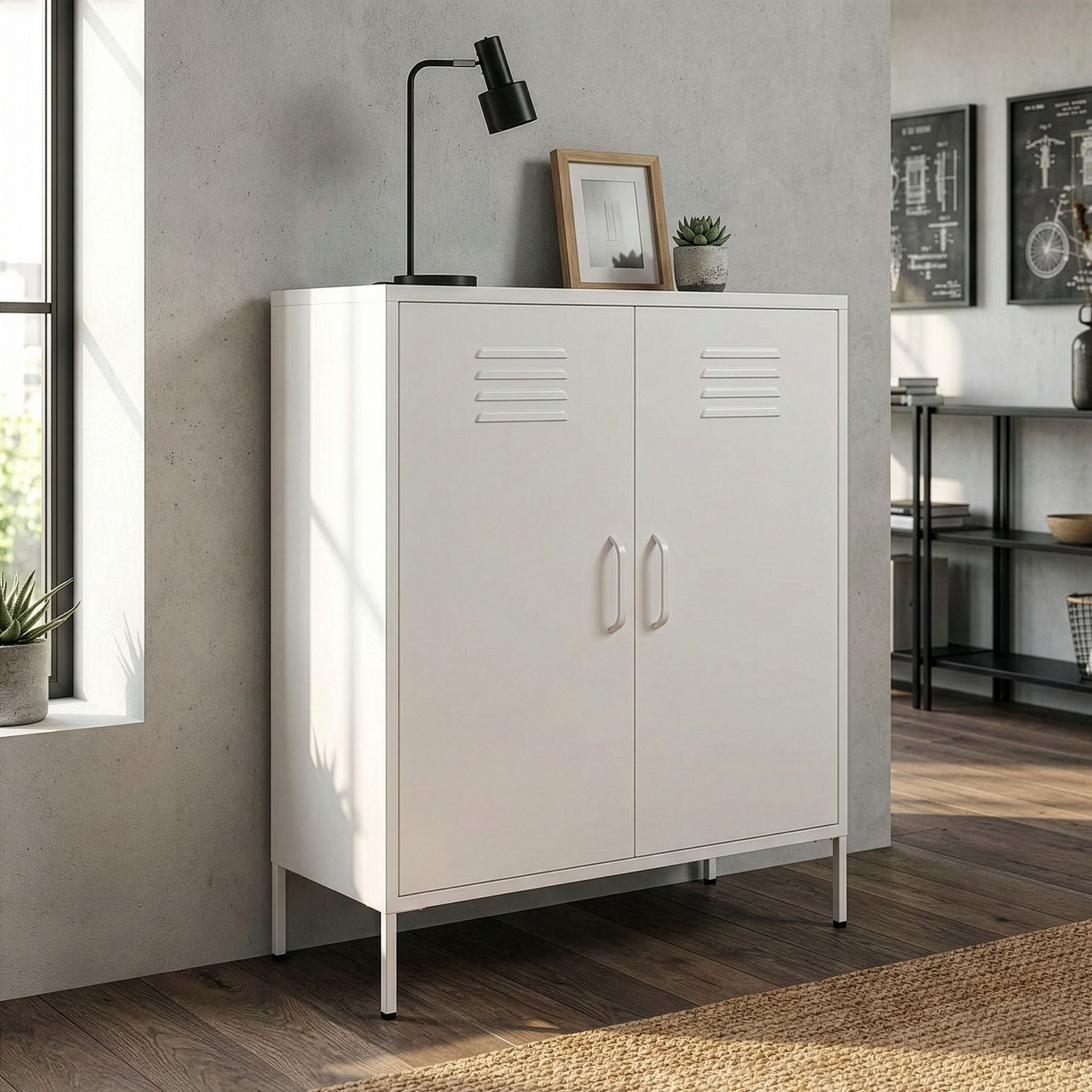 couchtisch schmal HOMCOM Beistelltisch mit Schublade, Ablage, Industrie (Schmal Couchtisch, 1-St., Nachttisch), für Wohnzimmer, Schlafzimmer, 25 x 39,8 x 58,2 cm, Rustikal-Braun, Dielentisch DanDiBo Tassenhalter Wand Tassenregal