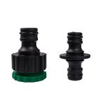 Tropfschlauch 15m schwarz verschiedene Adapter