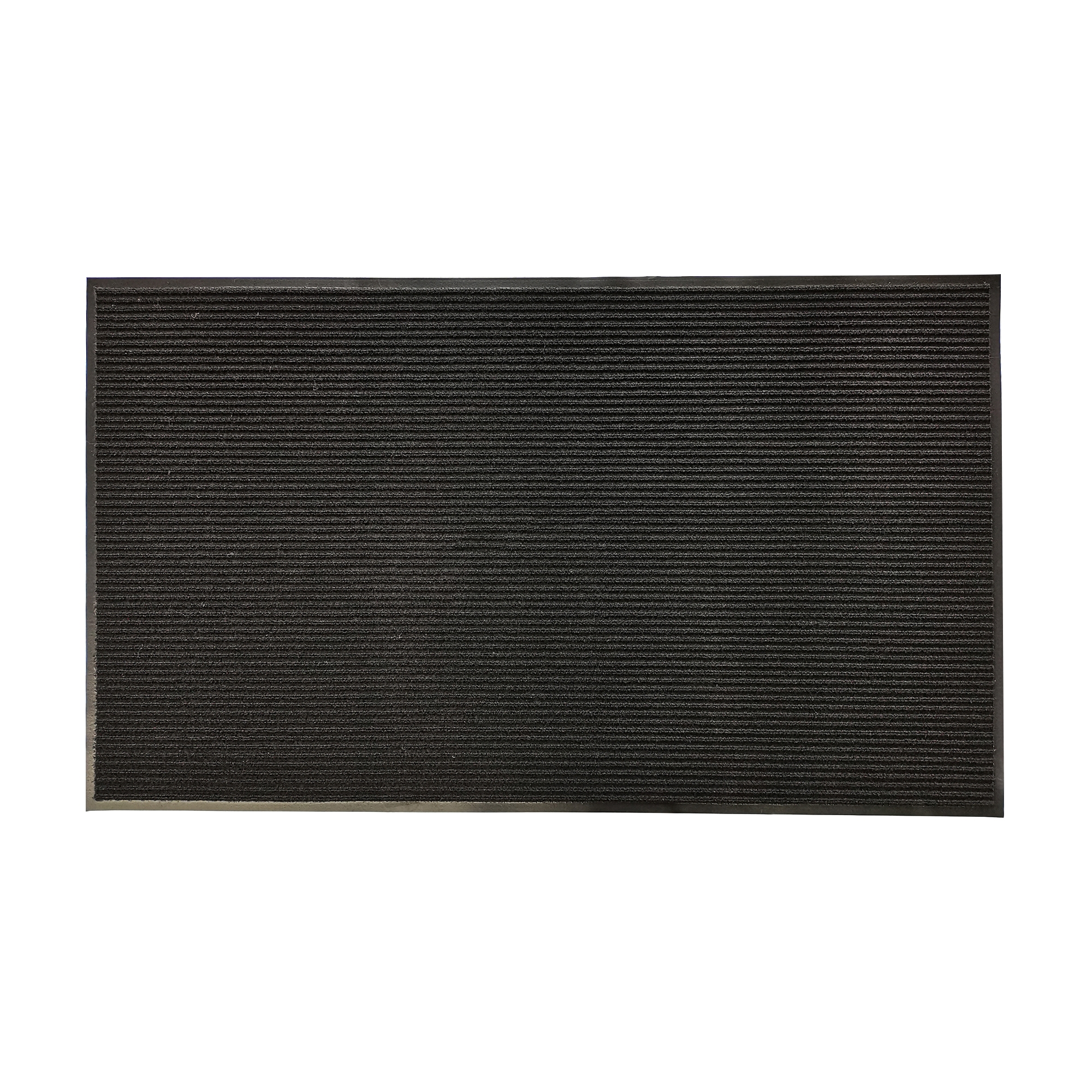 Fussmatte 150 x 90 cm schwarz
