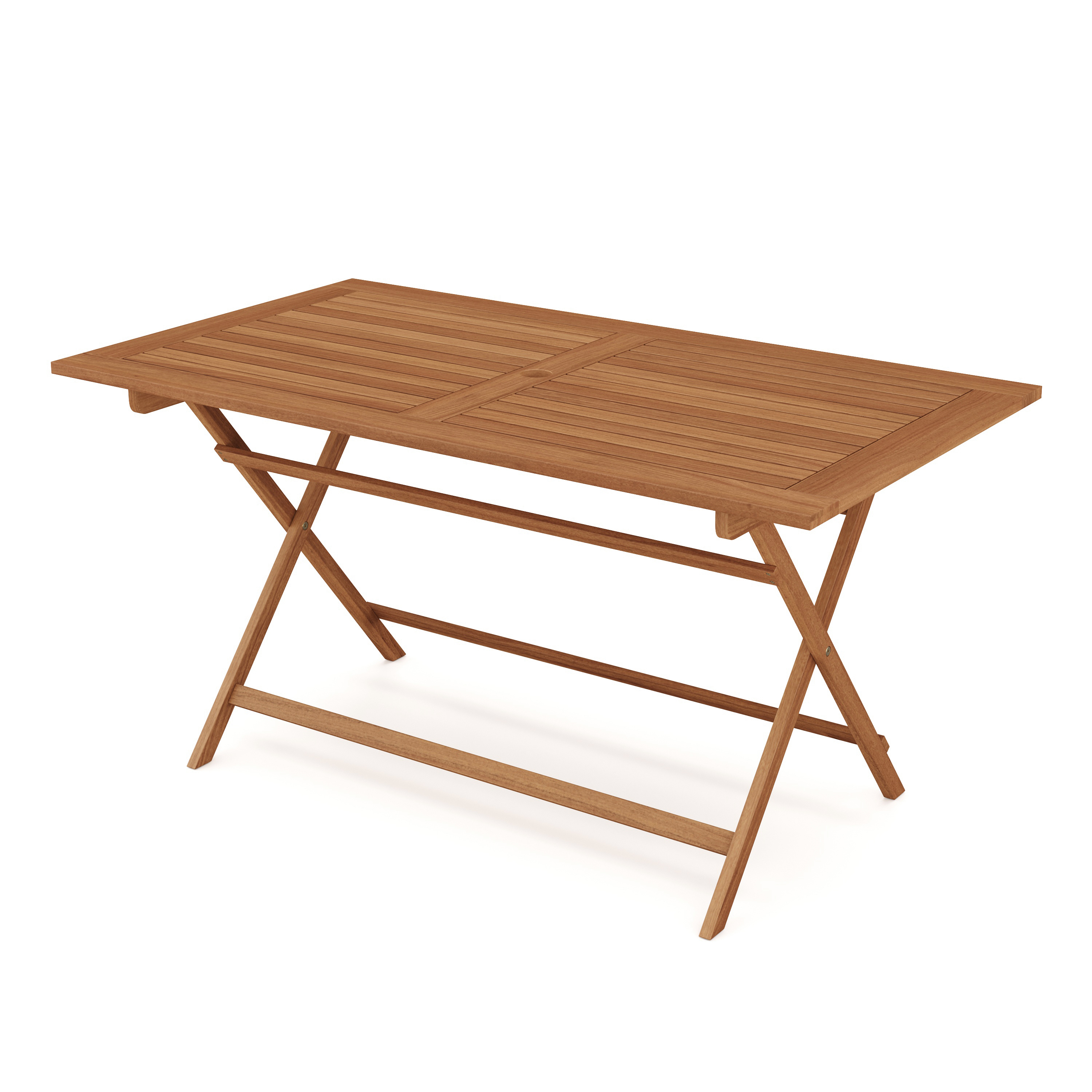 Gartentisch Holz CALABRIA 135 x 75 cm