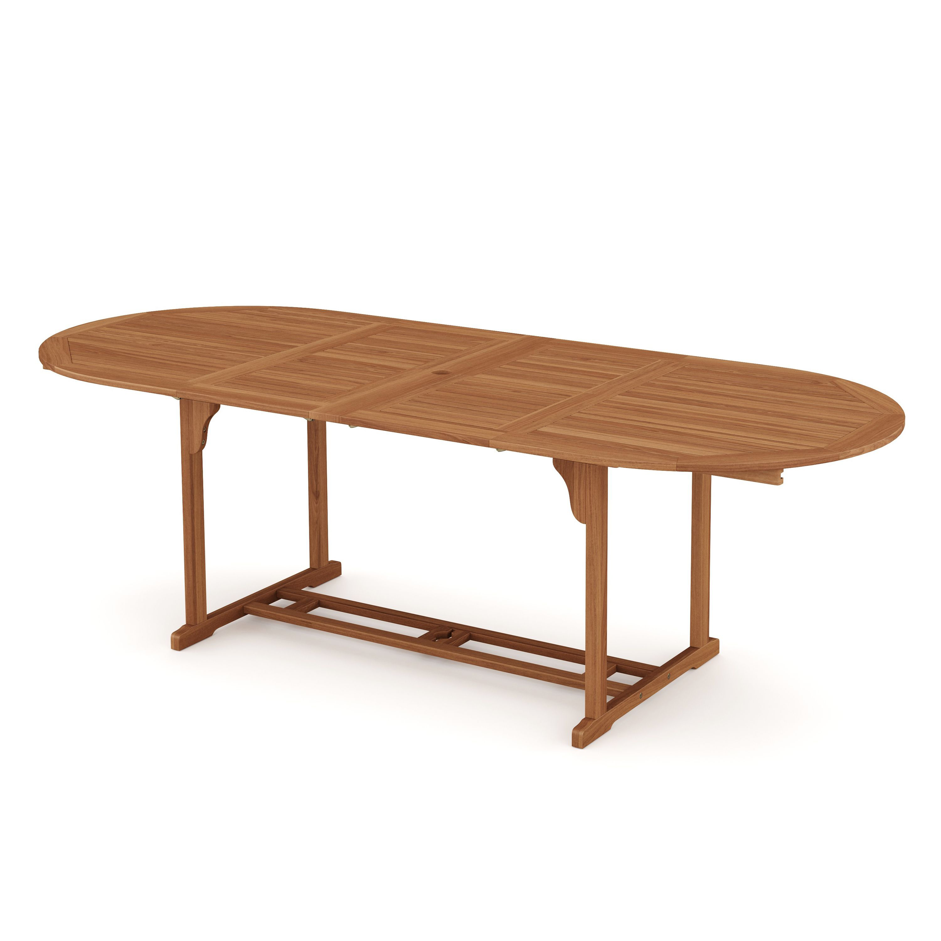 Gartentisch Holz ausziehbar CAMBRILS 160/240 x 100 cm