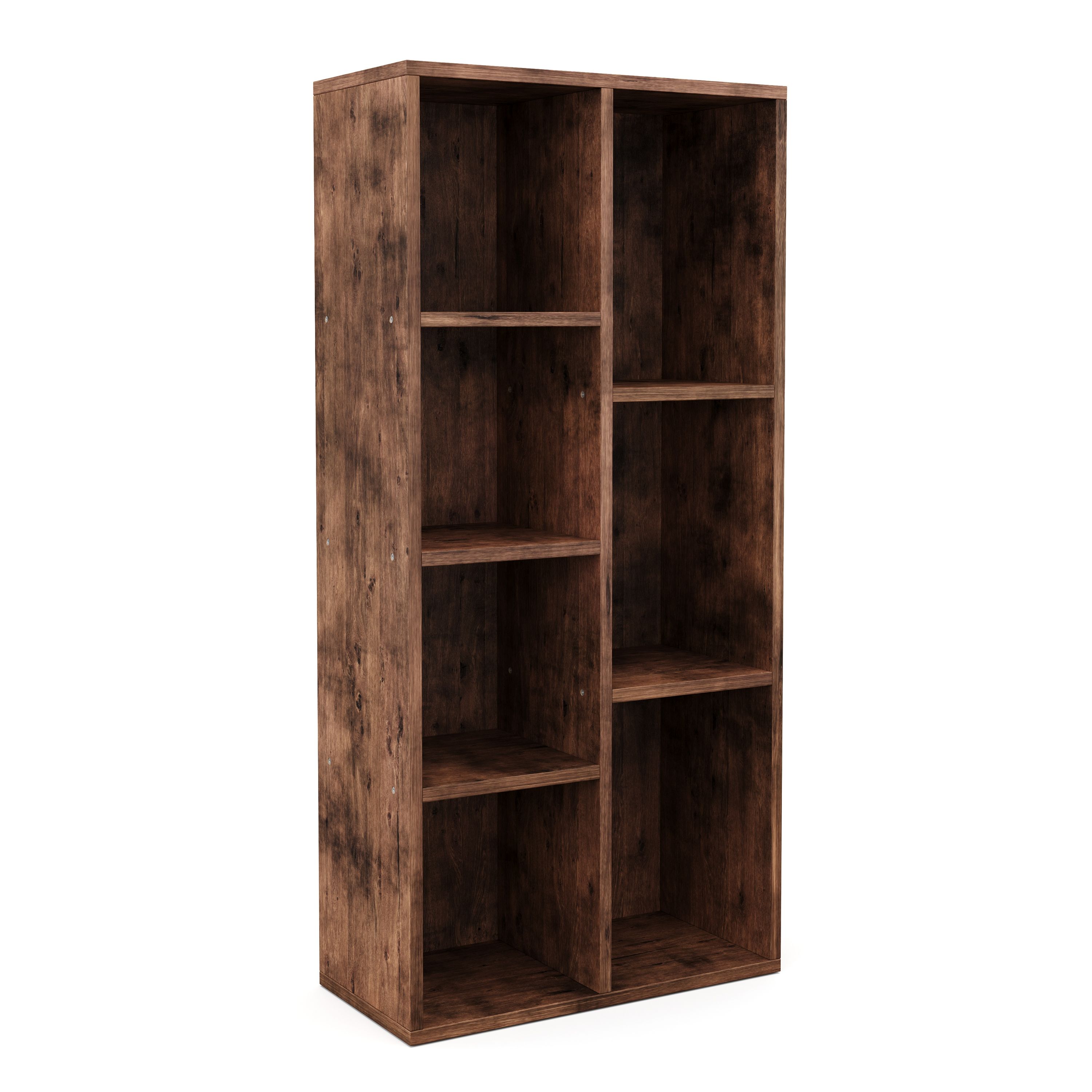 Bücherregal Vintage BONITA 7 Fächer 50 x 106 cm