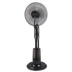 Standventilator mit Sprühnebel FOGGY schwarz