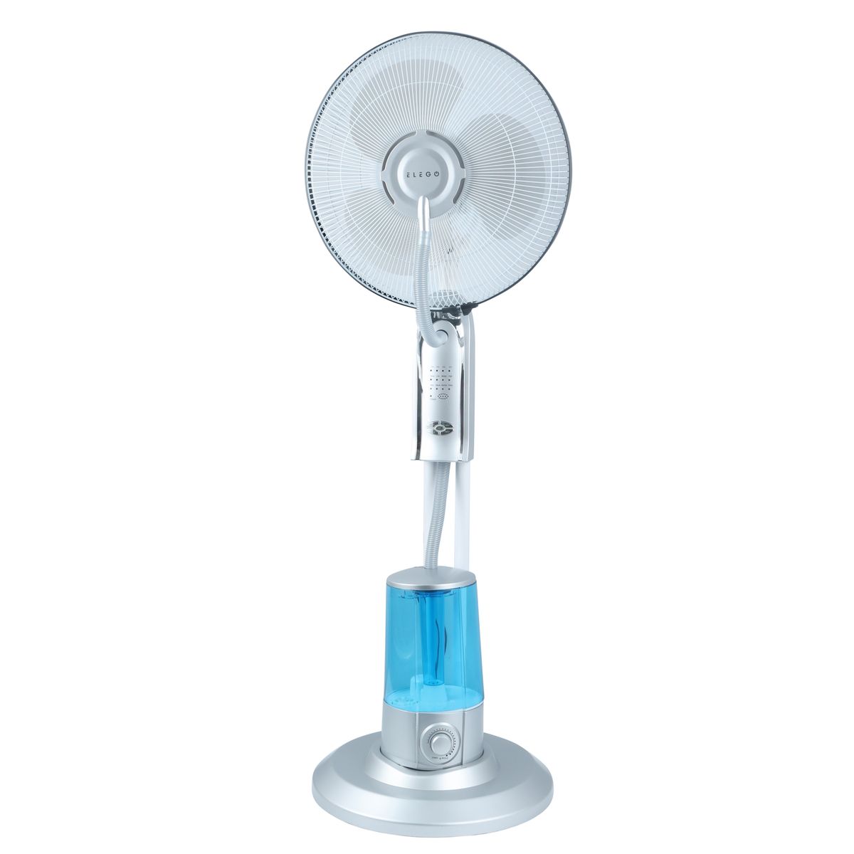 Standventilator mit Sprühnebel FOGGY silber Anzeigebild