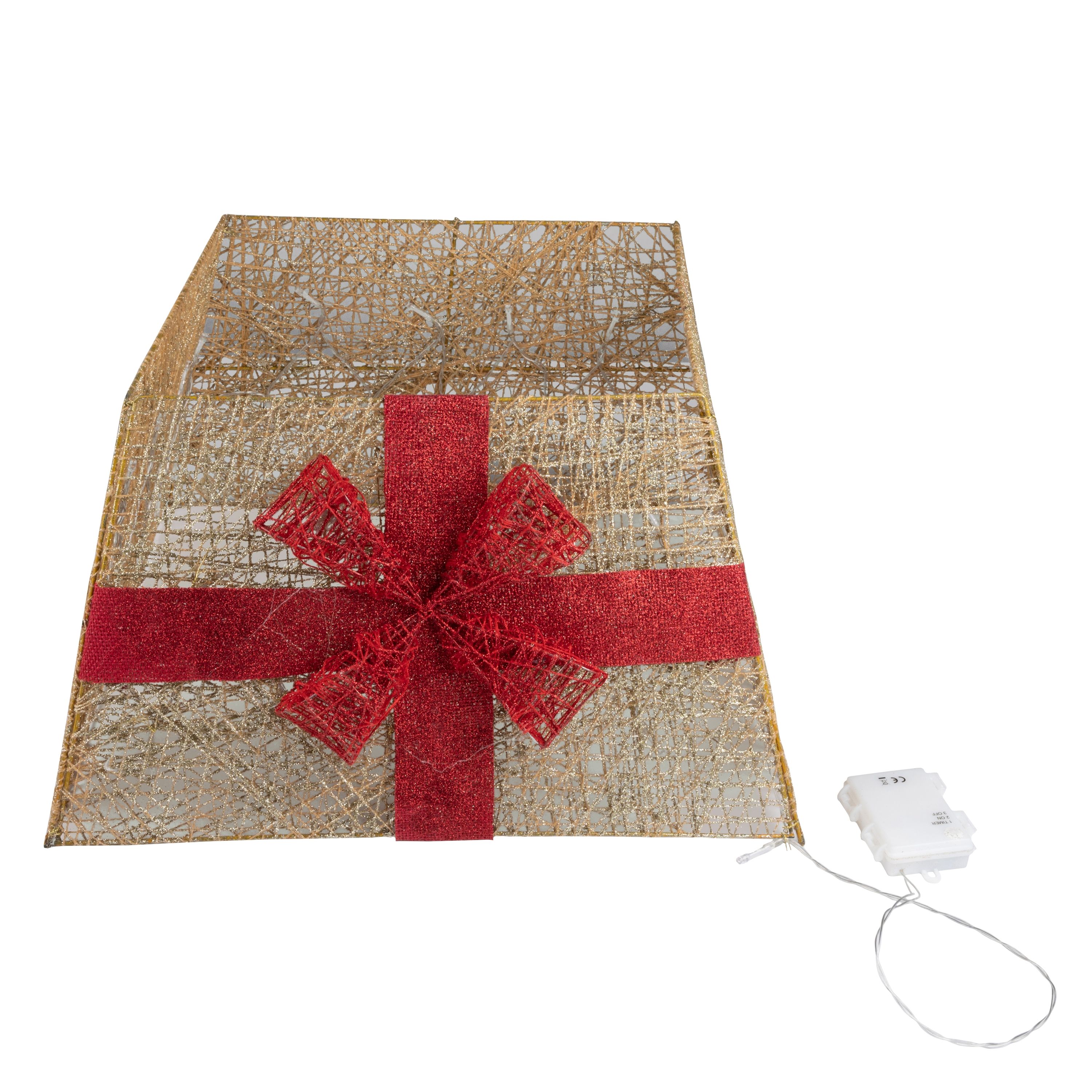 LED Weihnachtsbaumrock Sisal