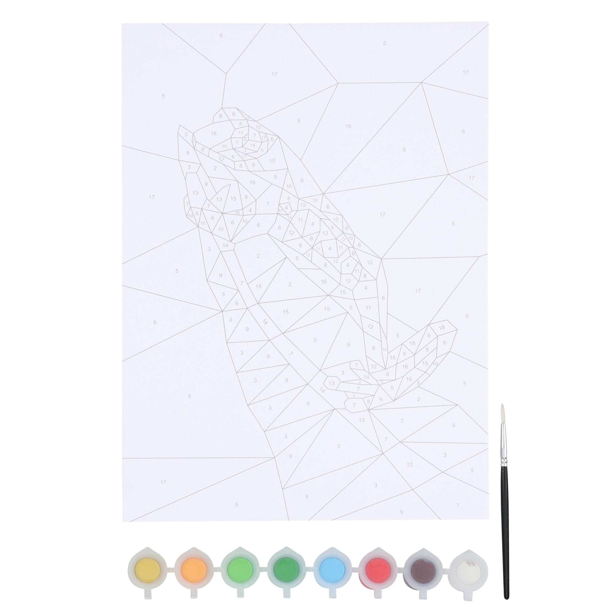 Malen nach Zahlen Set 21 x 29 cm