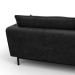 Ecksofa ELVIS anthrazit Nahaufnahme Rückenansicht