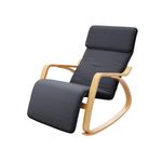 Rocking chair ELLAN anthracite