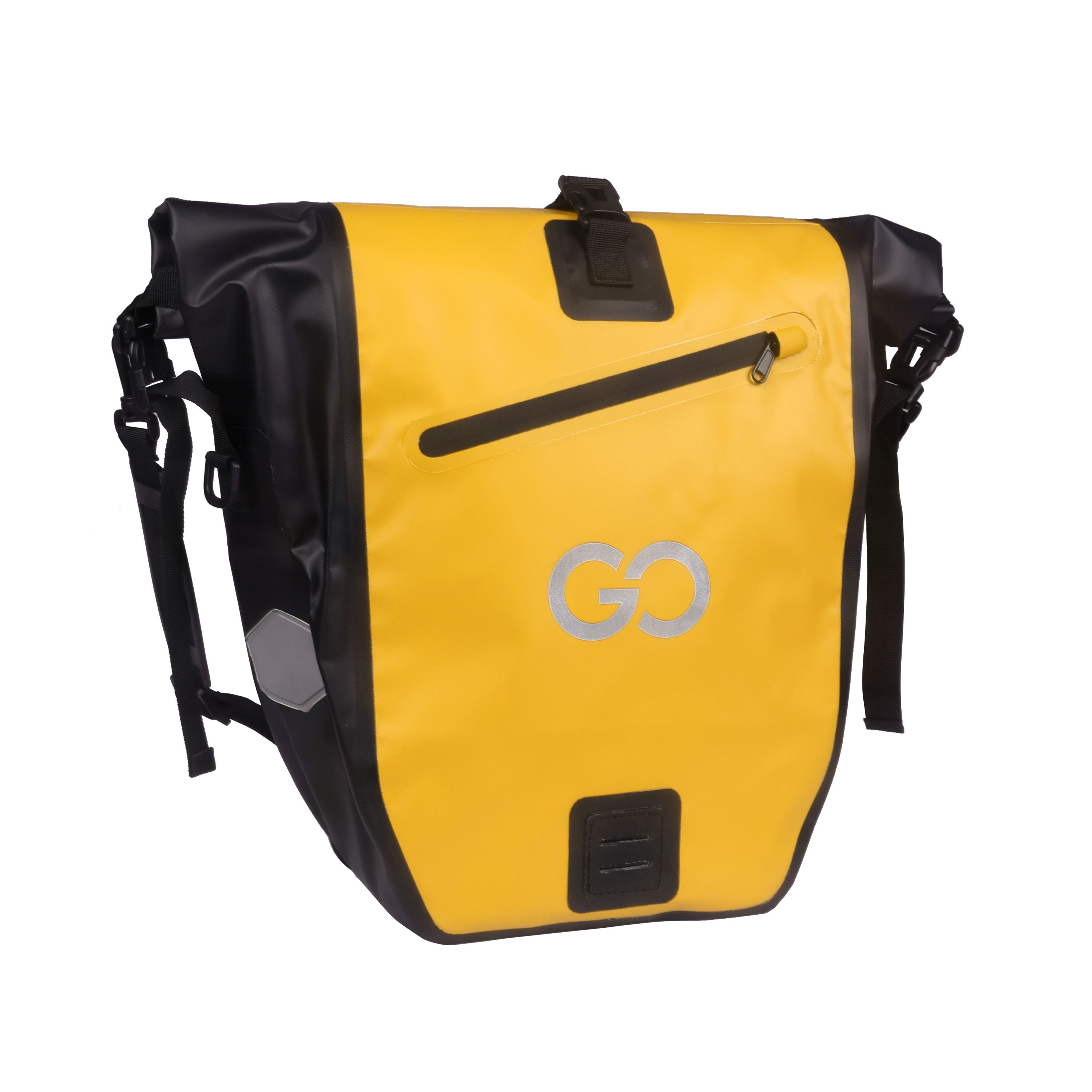 Fahrradtasche 25L gelb
