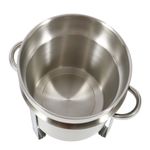 Chafing Dish Speisewärmer Edelstahl 7L Innenansicht