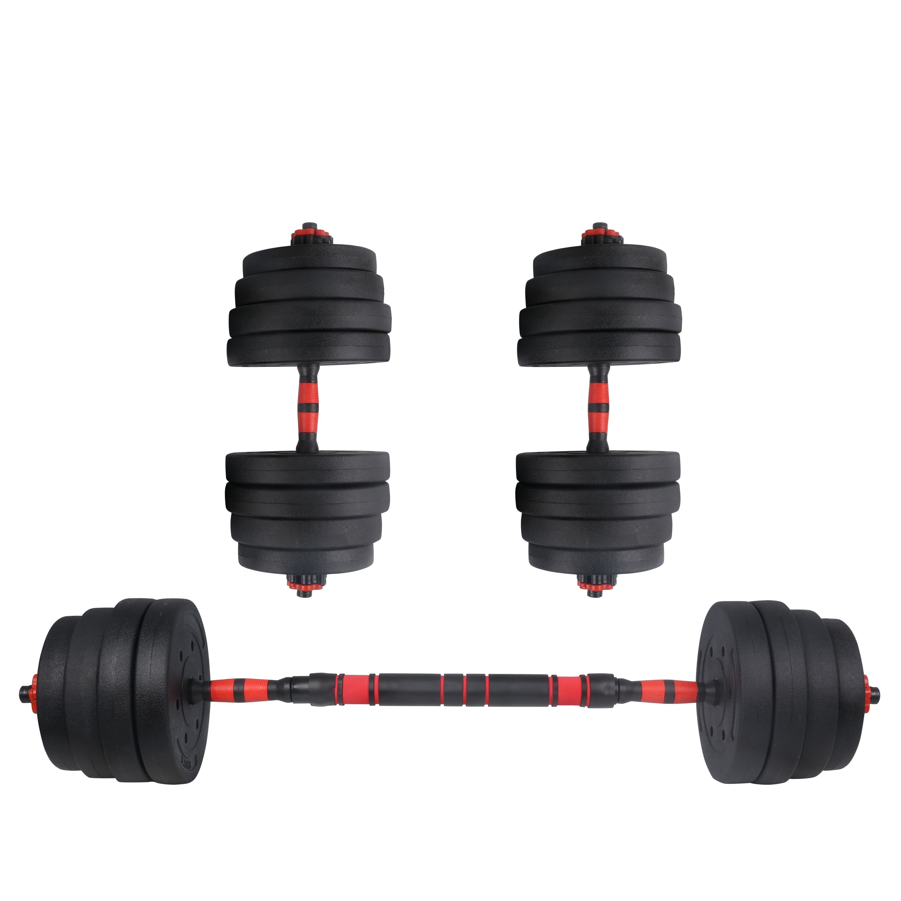 Hantelset Kurz- und Langhantel 50 kg