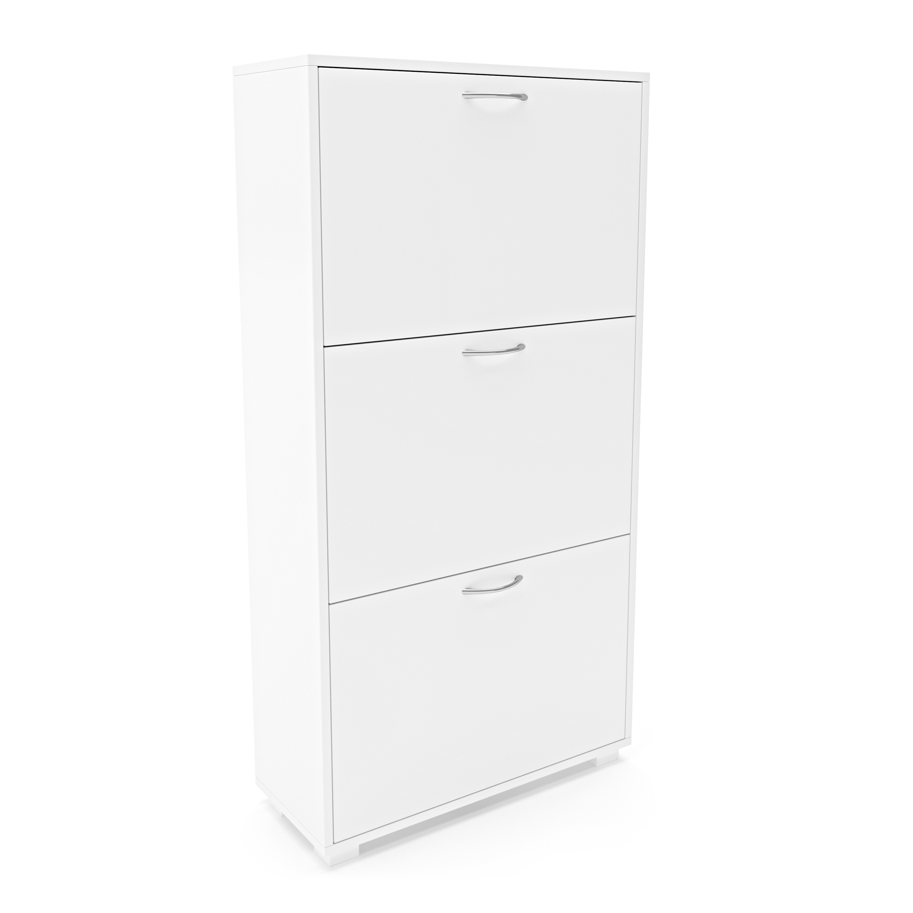 Schuhschrank 60 x 115 cm weiss