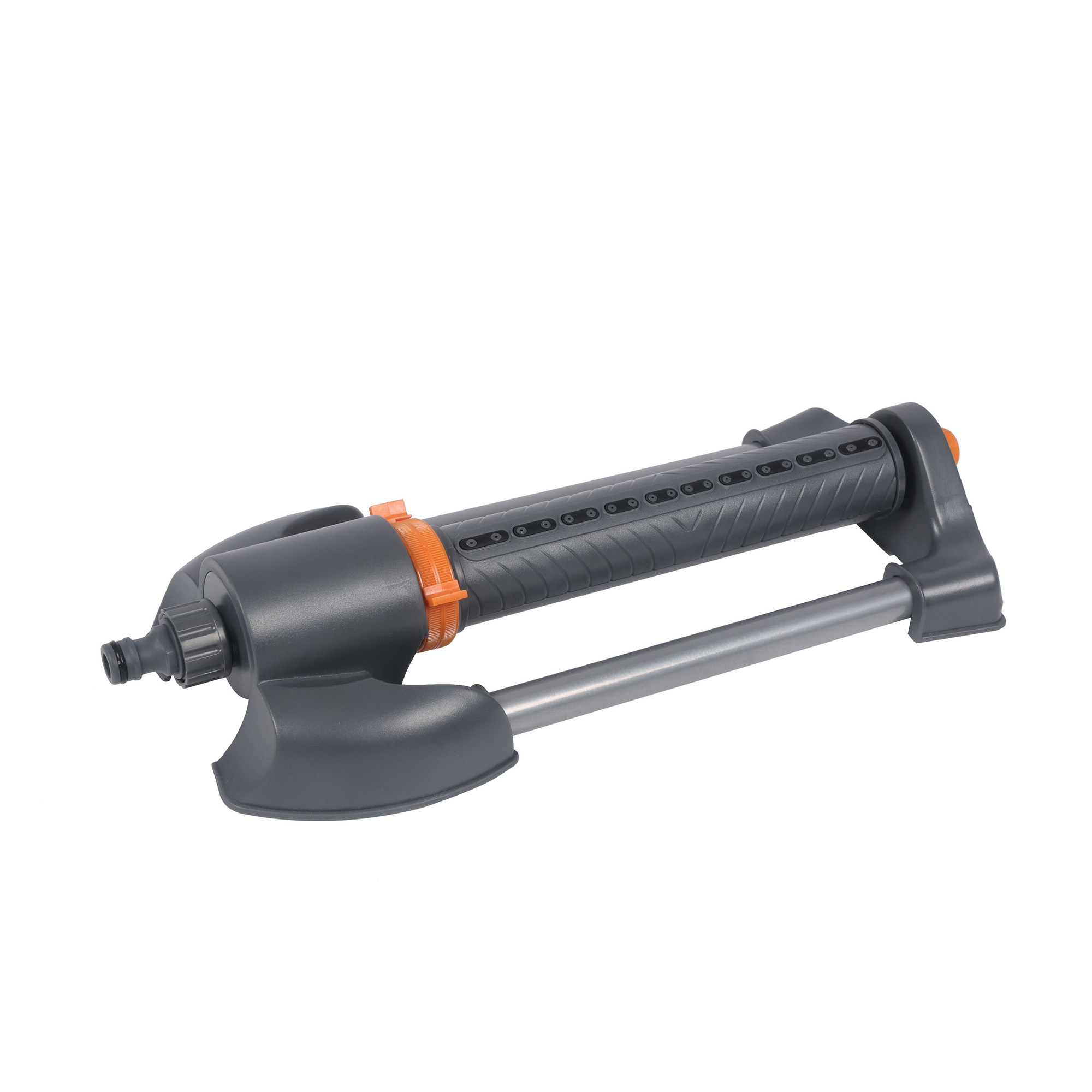 Rasensprenger 20 Düsen 39 cm grau/orange
