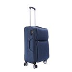 Reisekoffer LANA Grösse M blau schräge Ansicht