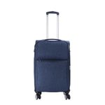 Reisekoffer LANA Grösse M blau Vorderseite