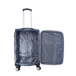 Reisekoffer LANA Grösse M blau offen stehend