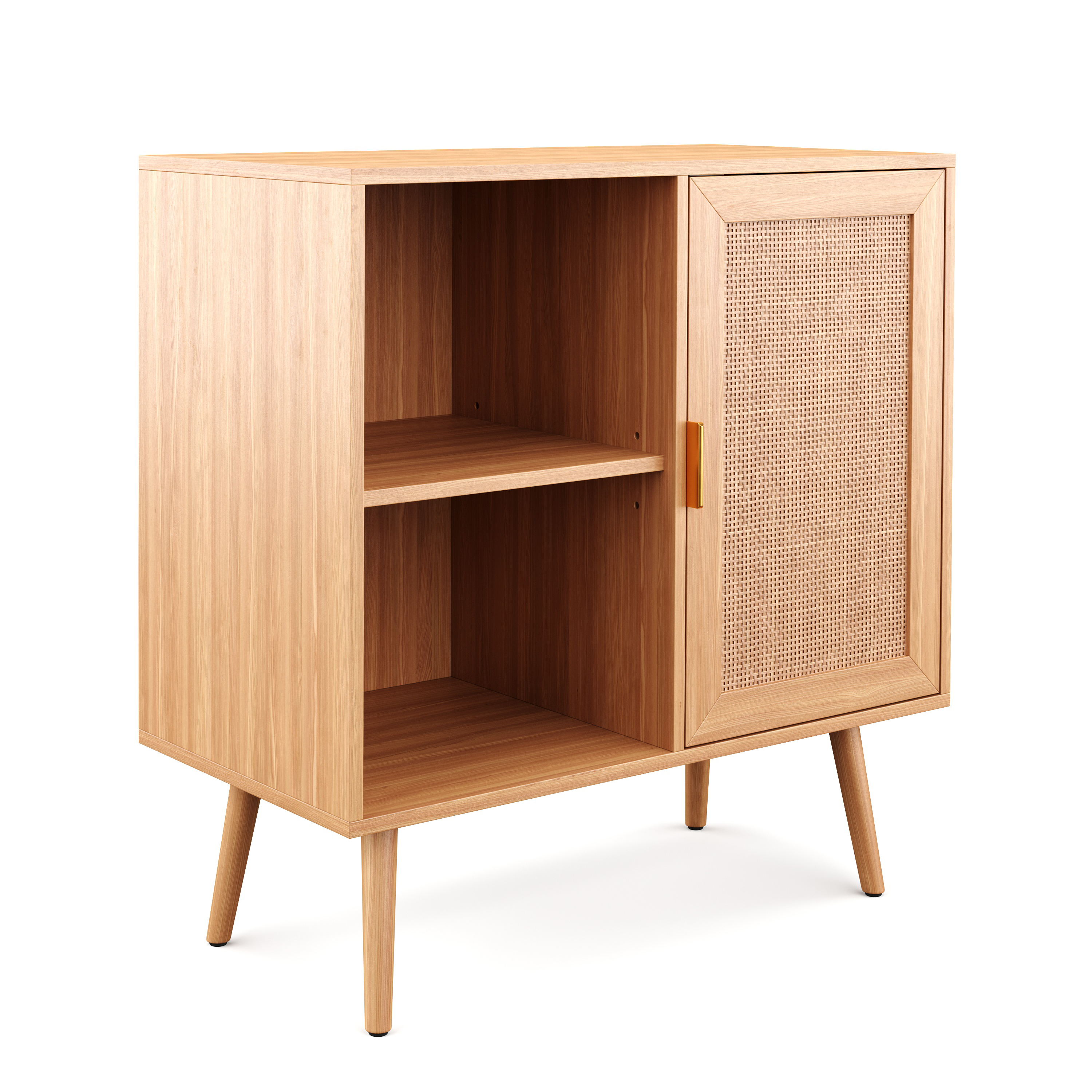 Kommode Holz ARNO 4 Fächer 75 x 78 cm