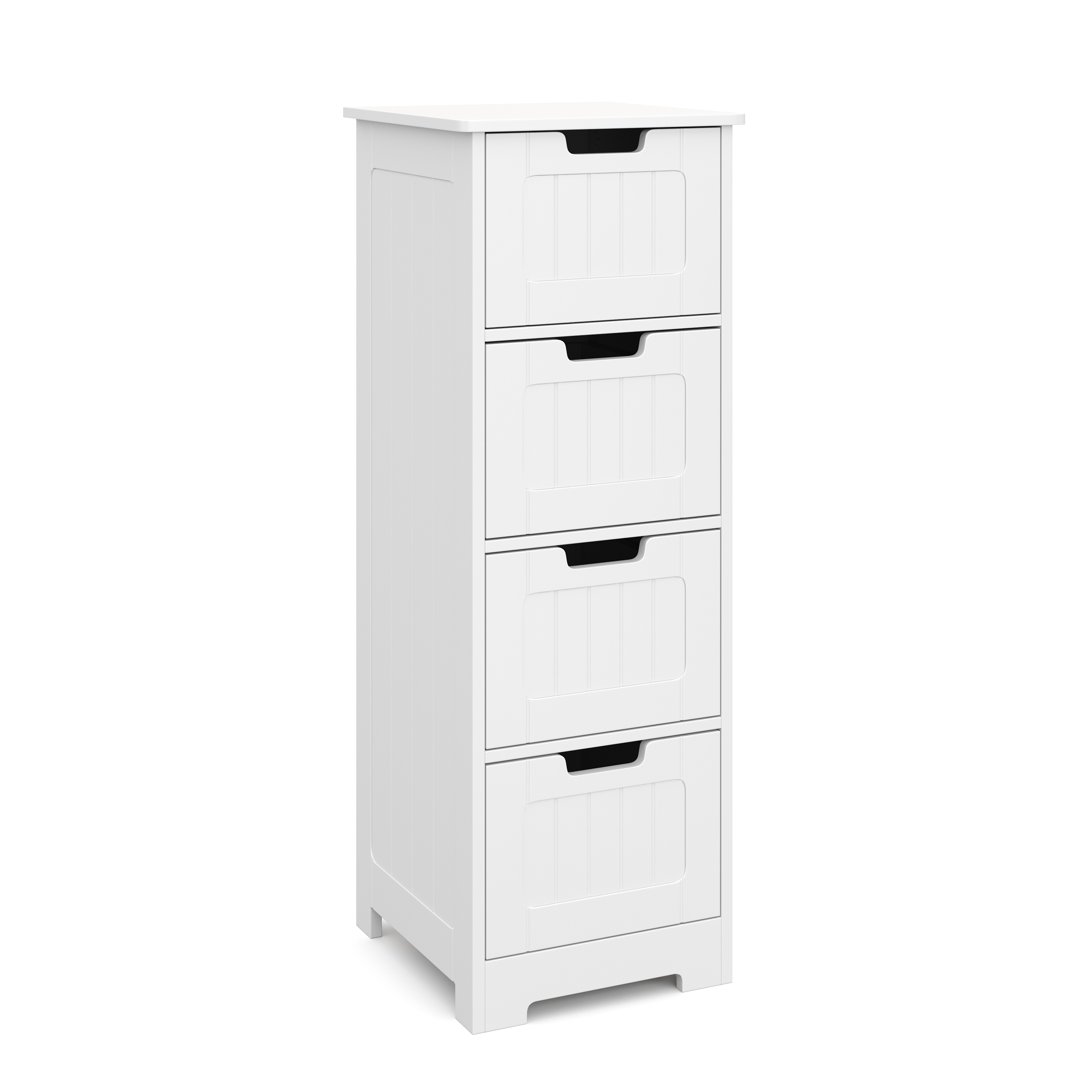 Badezimmerschrank 30 x 30 x 81 cm weiss