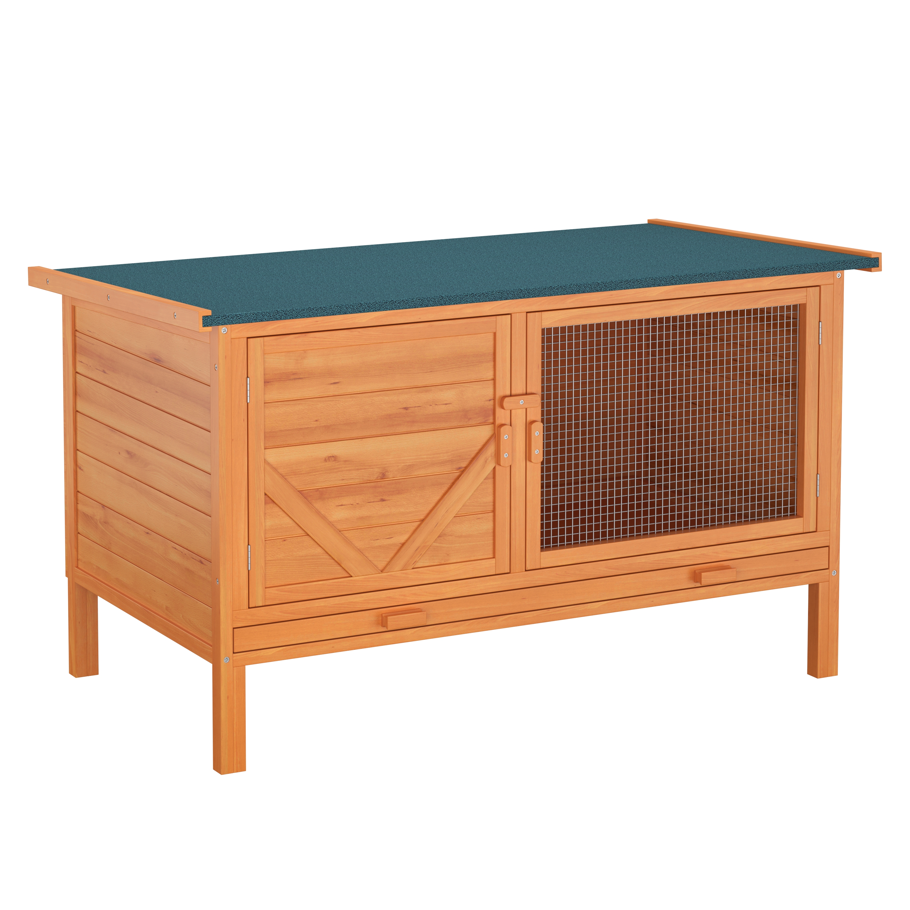 Kaninchenstall KNUFFI 118 x 67 x 69 cm