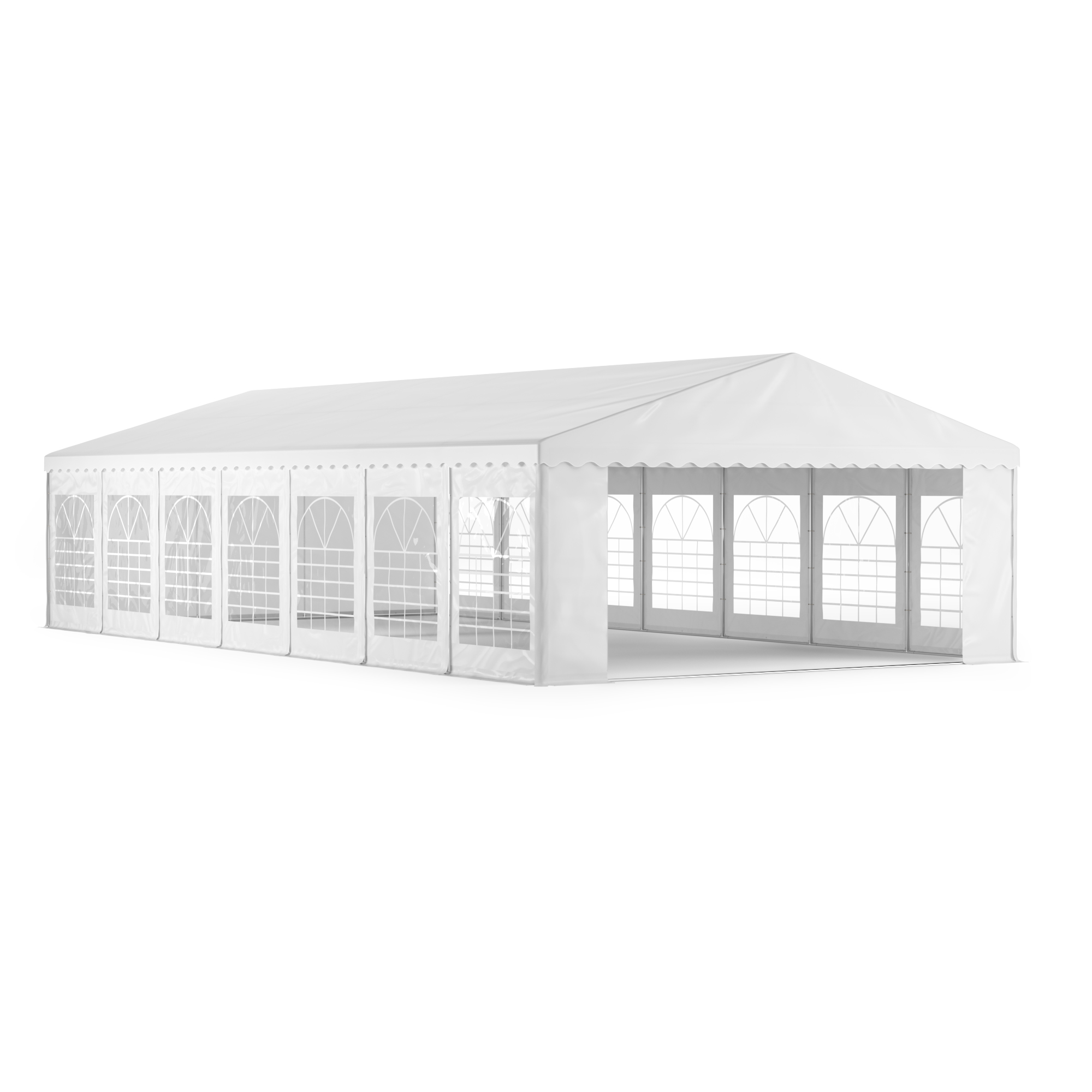 Profi PVC Partyzelt 7 x 14 m weiss